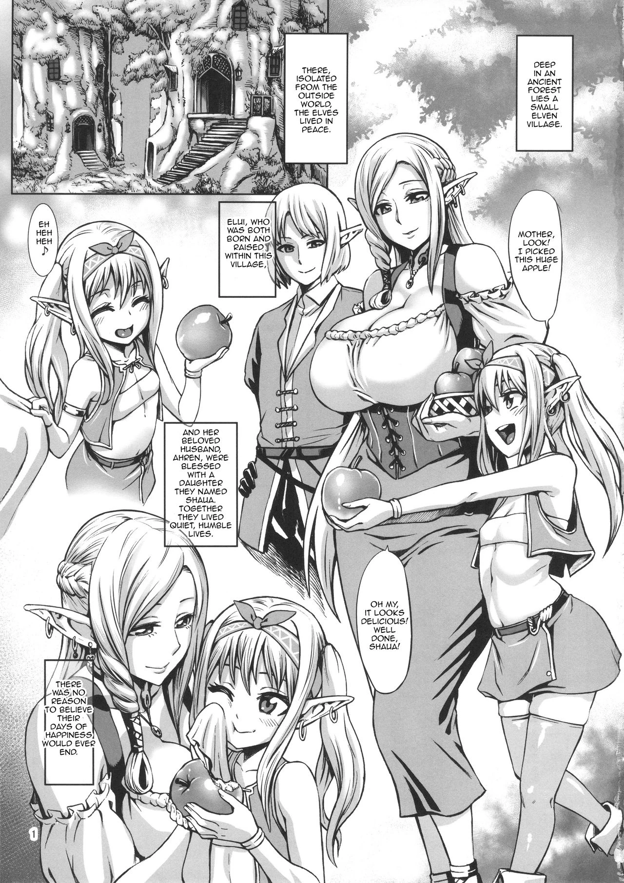 Fertile Slave Elves porn comic picture 2