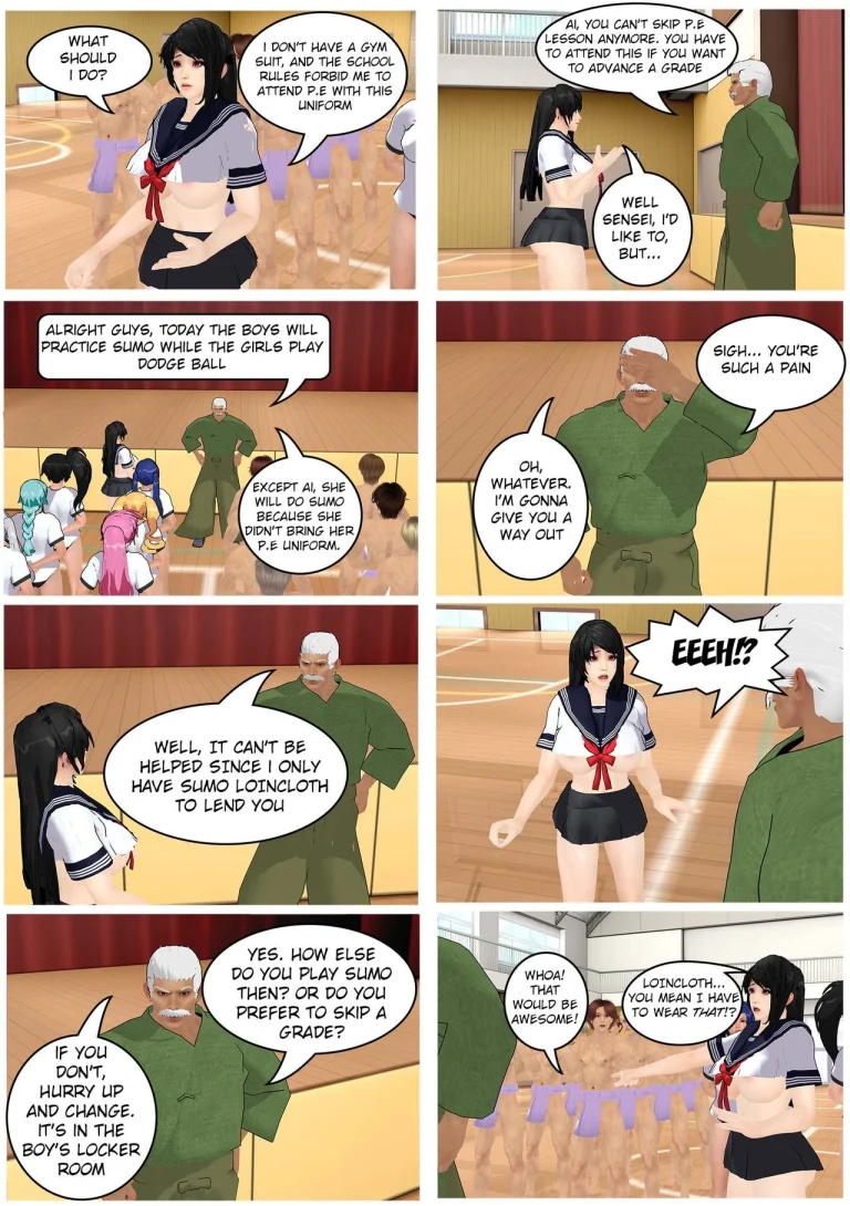 Fiction life of ai Shinozaki 2 porn comic picture 2