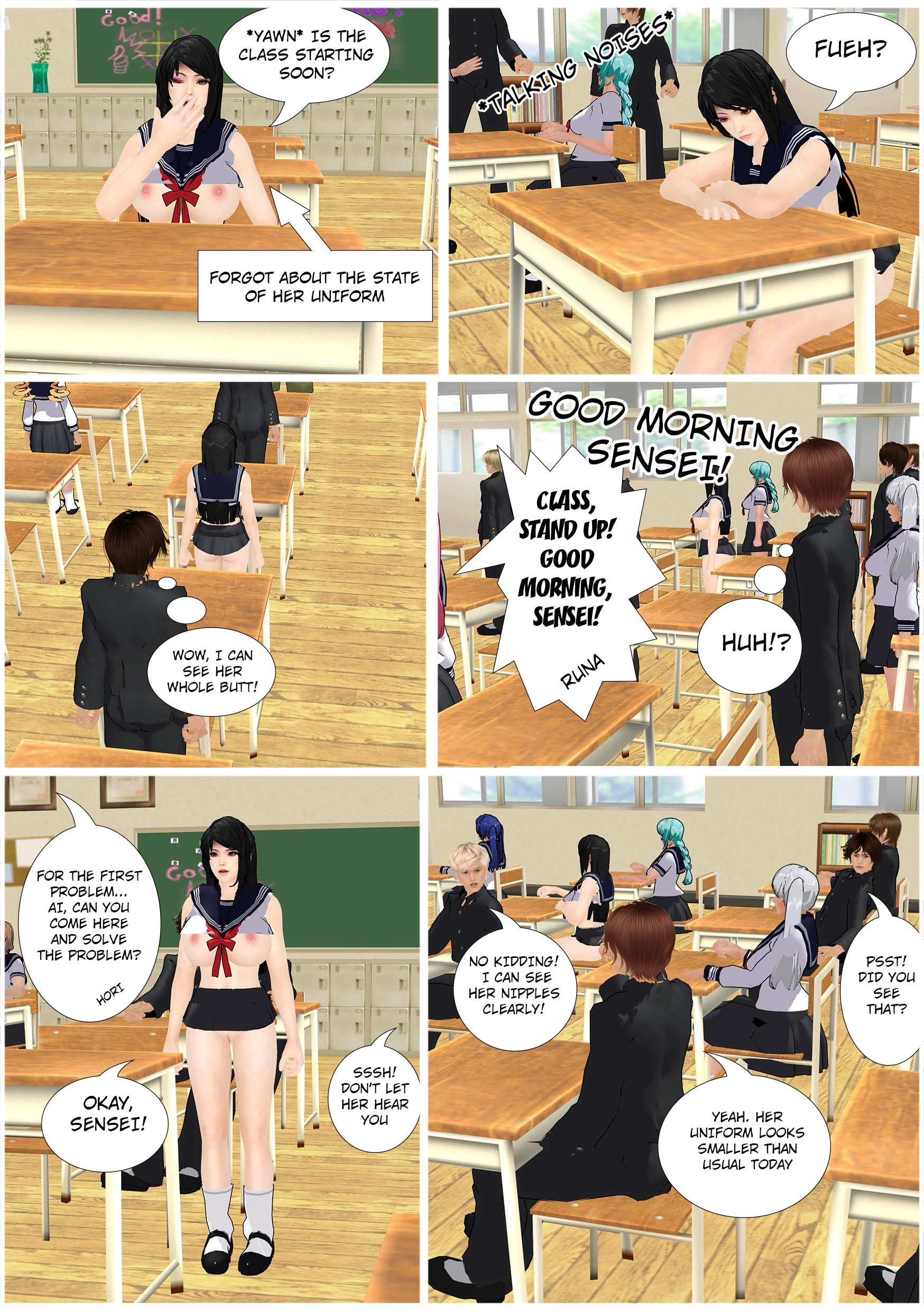 Fiction life of ai shinozaki 4 porn comic picture 4