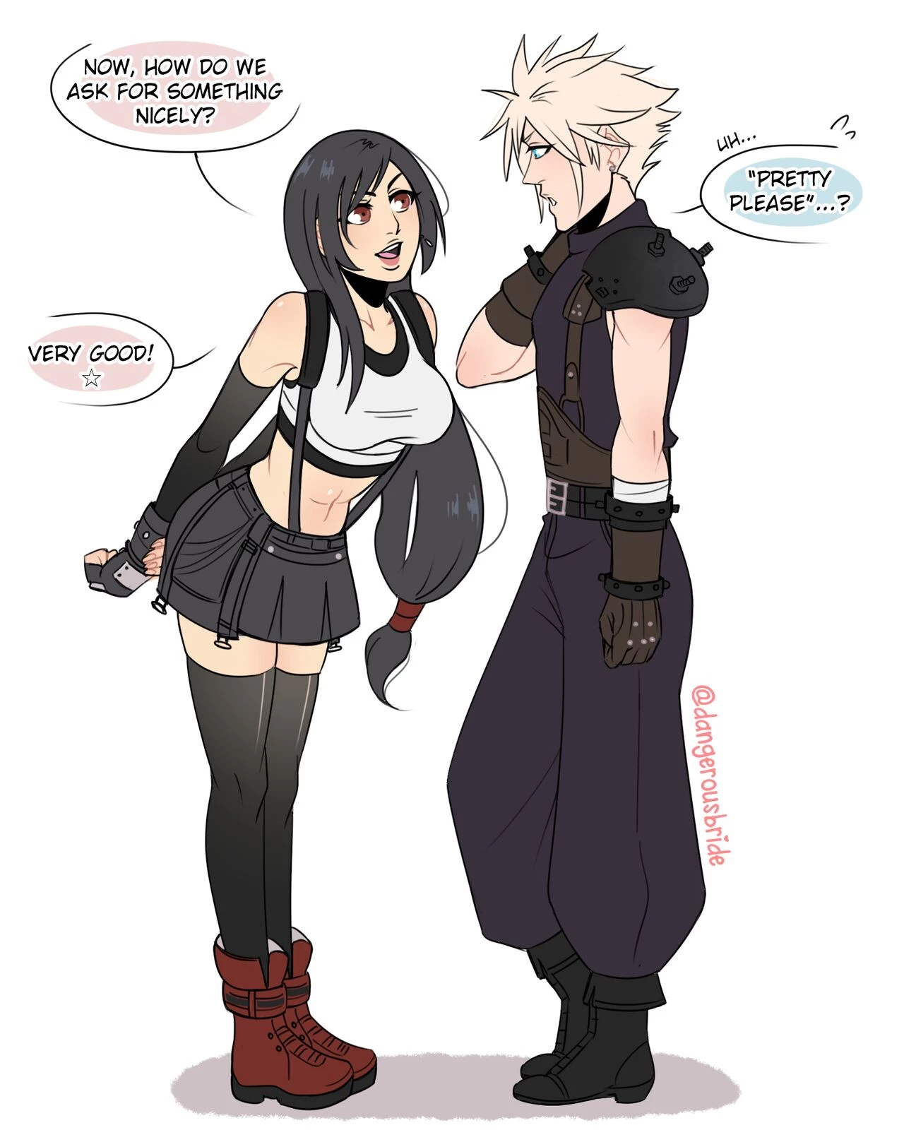 Final Fantasy VII porn comic picture 4