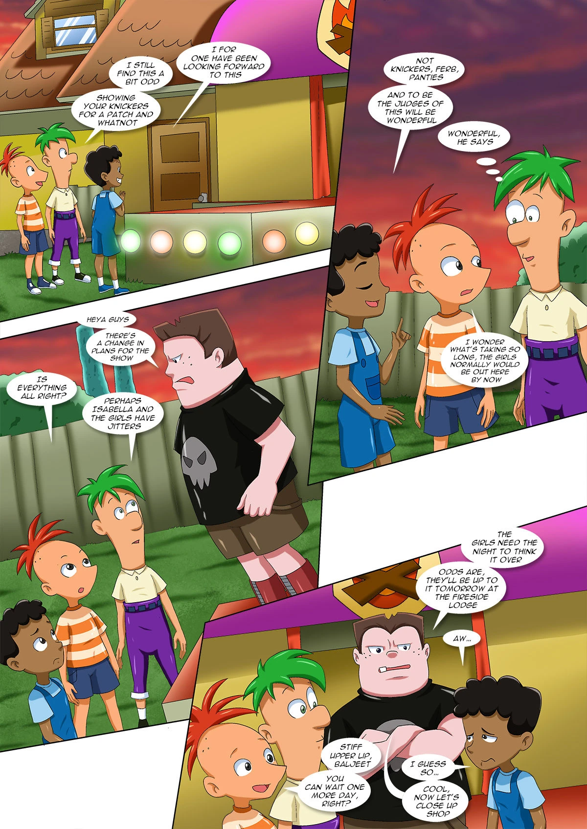 Fireside Colours porn comic picture 4