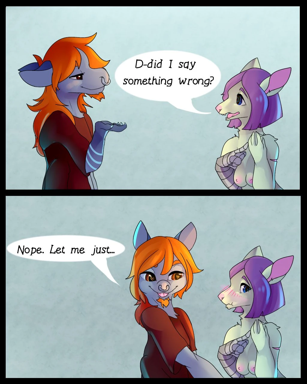 First try porn comic picture 9