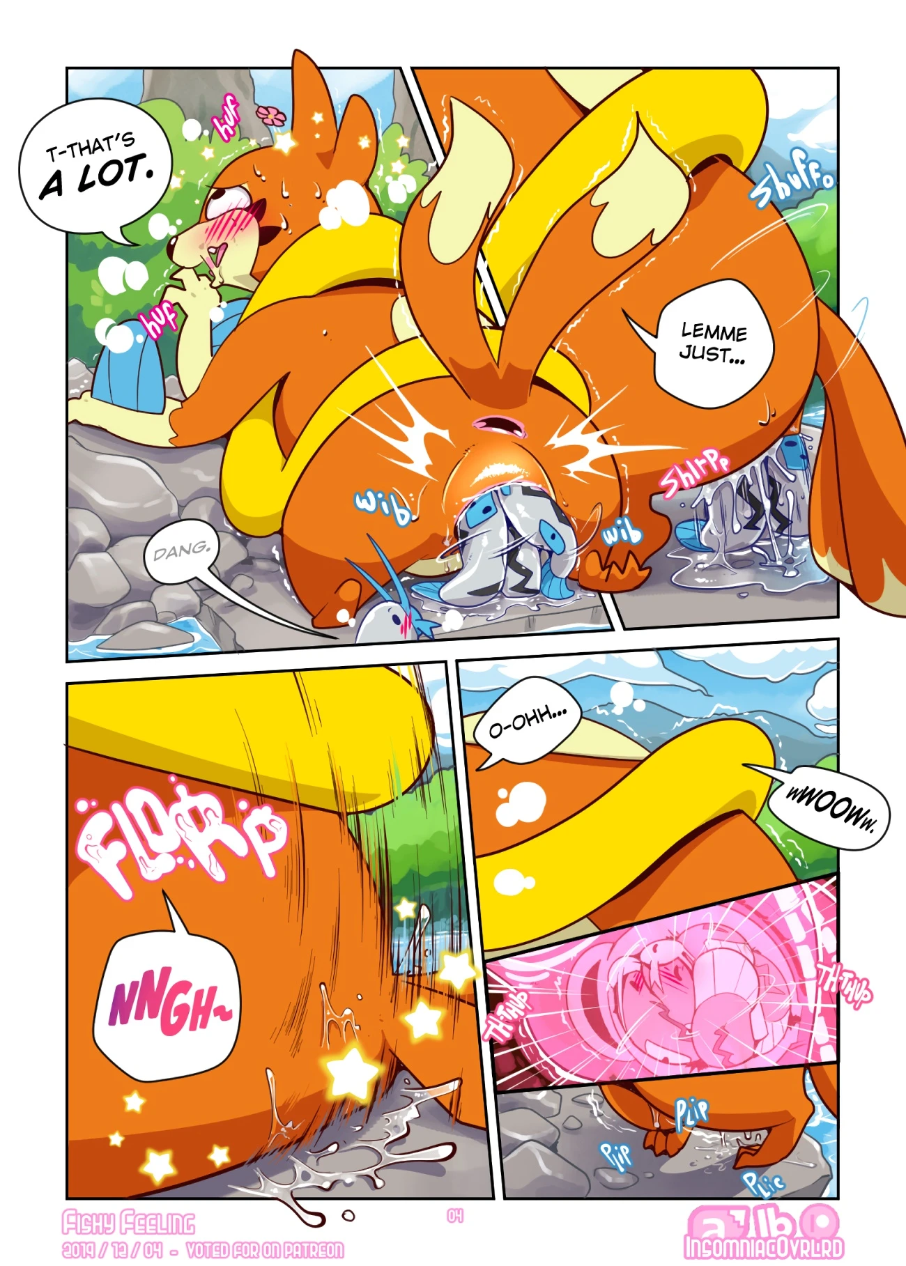 Fishy Feeling porn comic picture 4