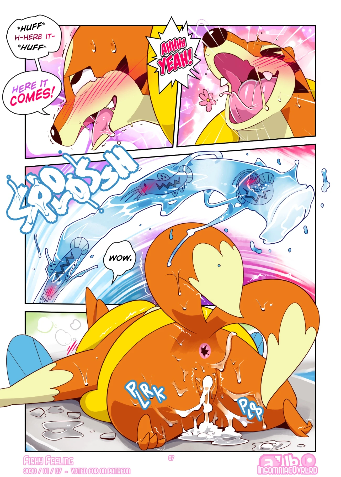 Fishy Feeling porn comic picture 7