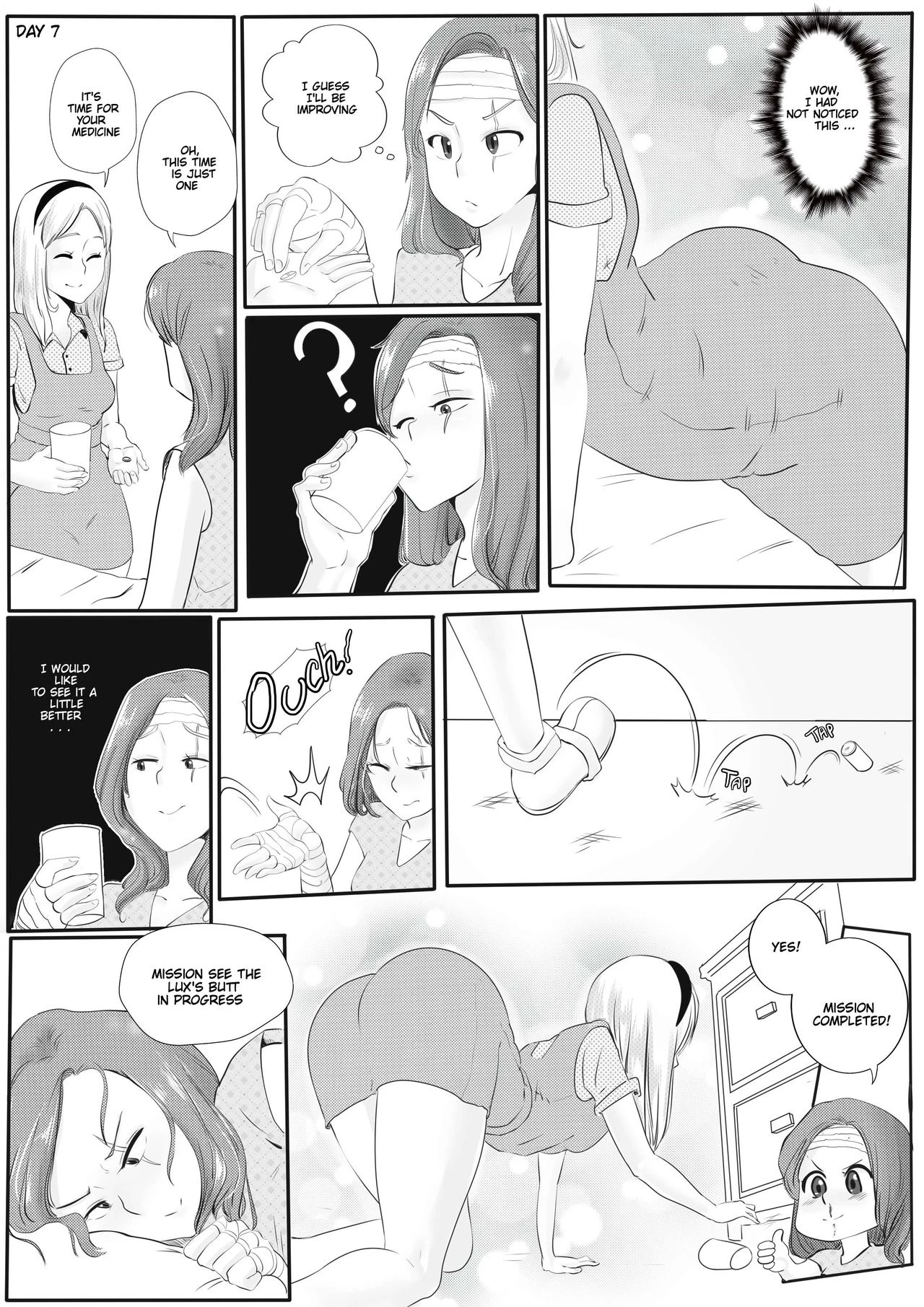 Forbidden Lust - katarina and Lux porn comic picture 14