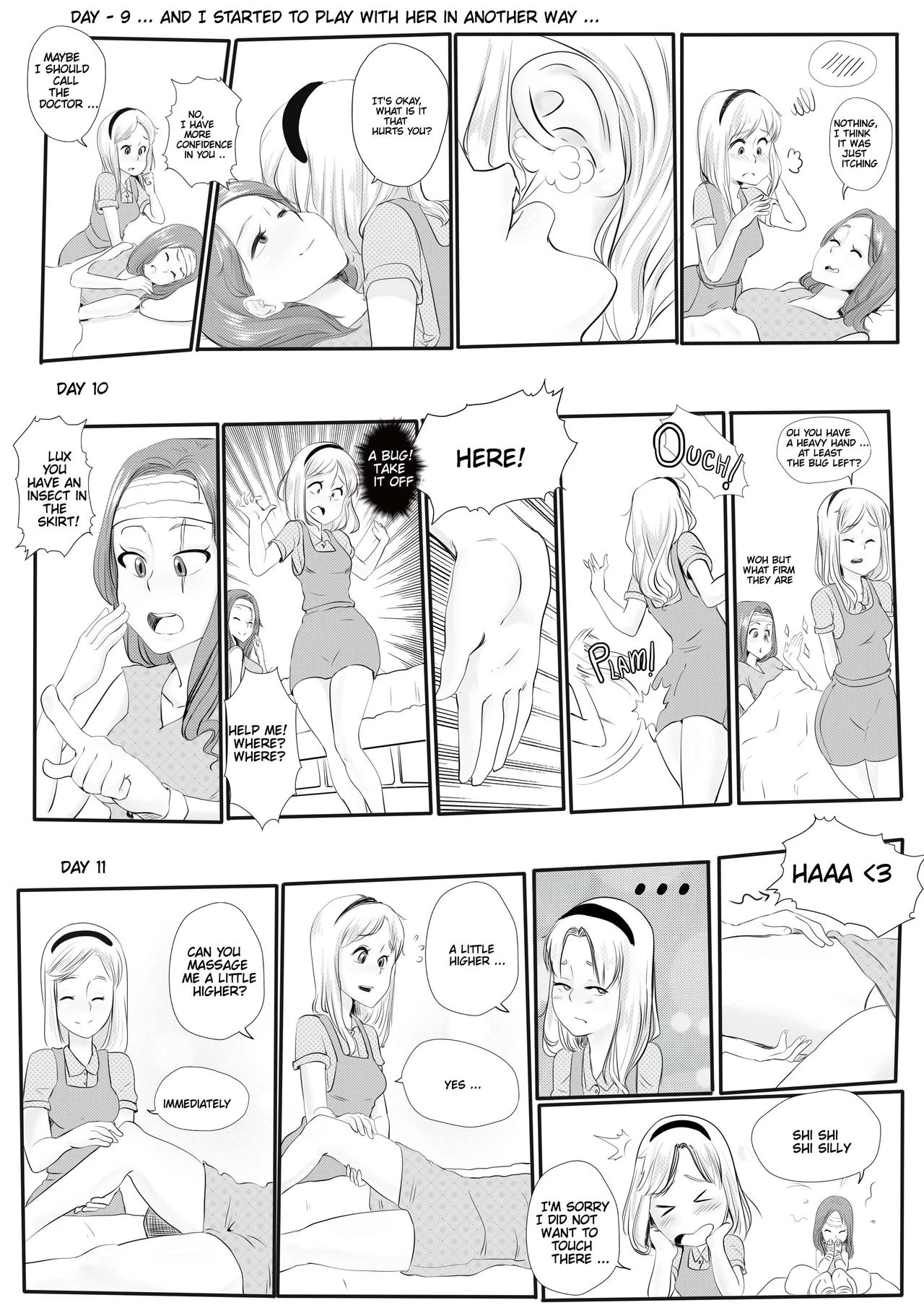 Forbidden Lust - katarina and Lux porn comic picture 16