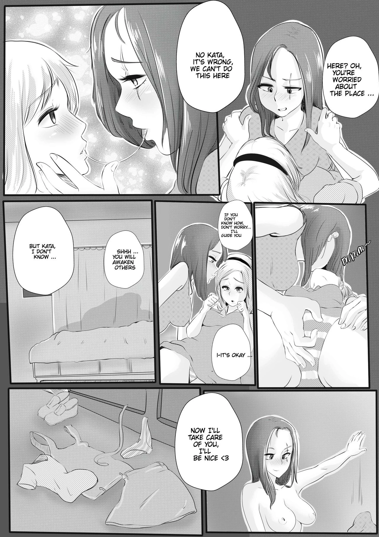 Forbidden Lust - katarina and Lux porn comic picture 21