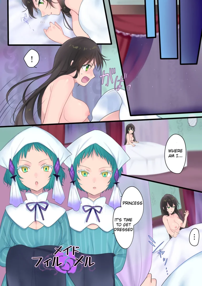 Forever a Bride: The Story of a hero magically turned into a "princess" and a Demon King porn comic picture 17