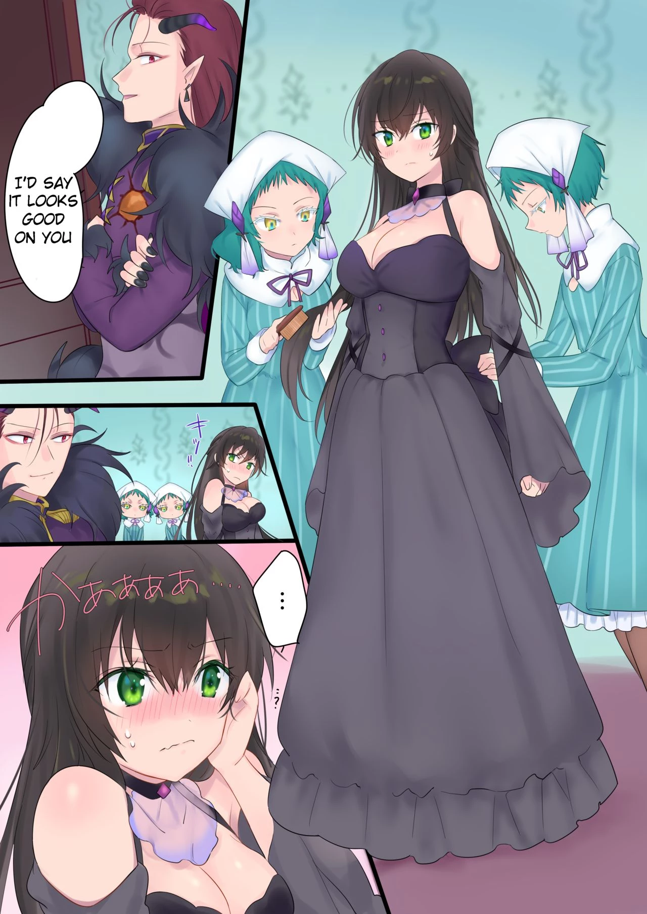 Forever a Bride: The Story of a hero magically turned into a "princess" and a Demon King porn comic picture 18