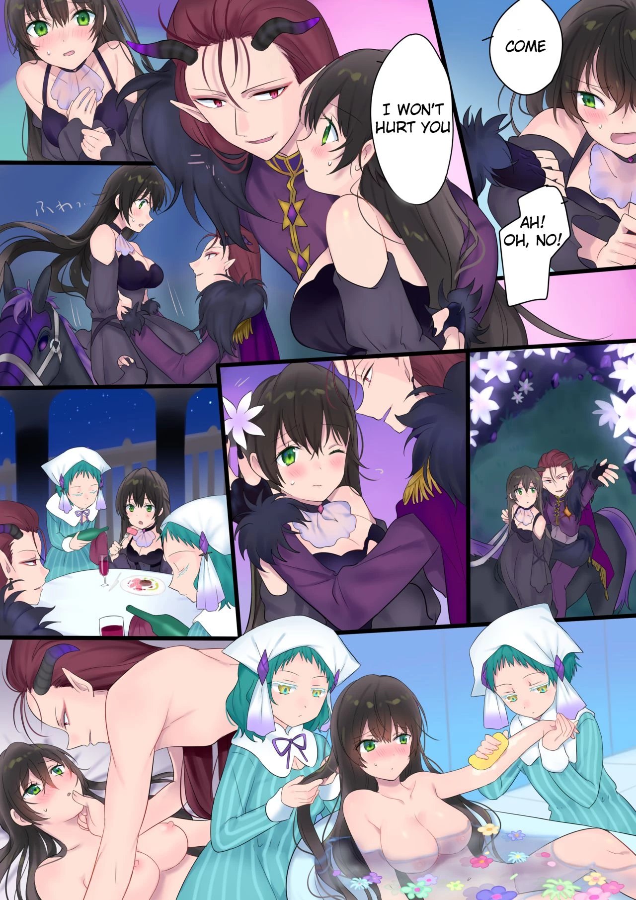 Forever a Bride: The Story of a hero magically turned into a "princess" and a Demon King porn comic picture 19