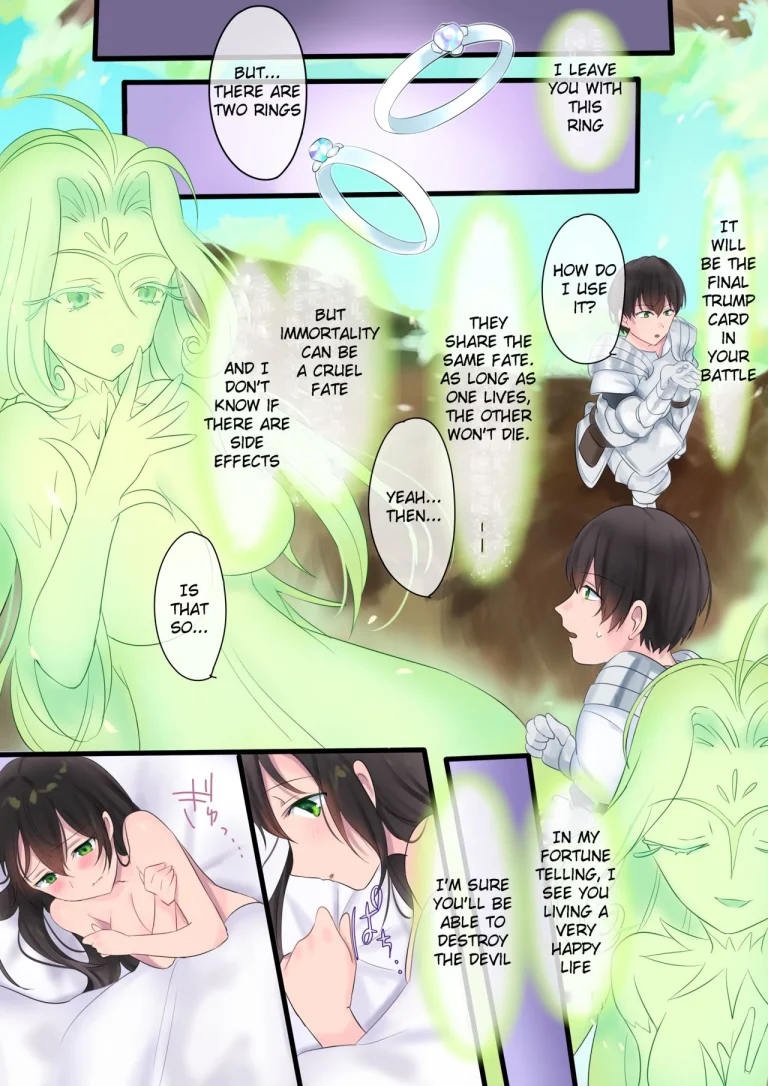 Forever a Bride: The Story of a hero magically turned into a "princess" and a Demon King porn comic picture 23