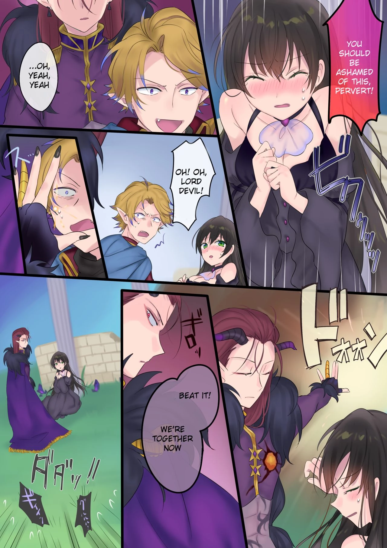 Forever a Bride: The Story of a hero magically turned into a "princess" and a Demon King porn comic picture 25