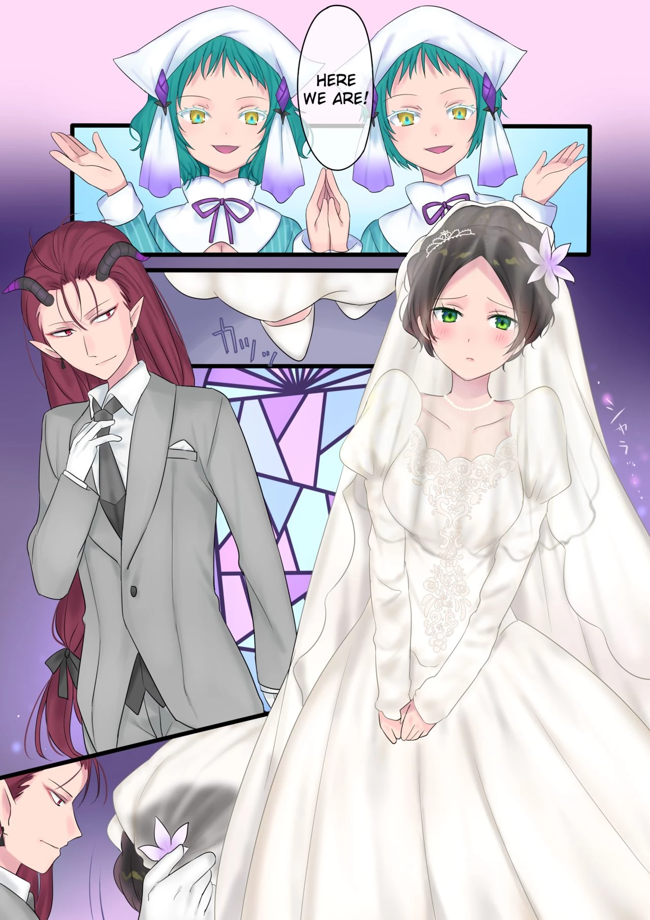 Forever a Bride: The Story of a hero magically turned into a "princess" and a Demon King porn comic picture 27