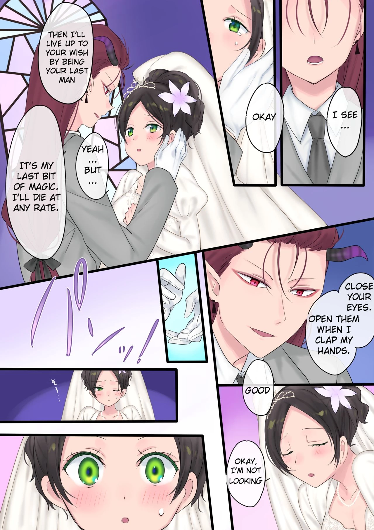Forever a Bride: The Story of a hero magically turned into a "princess" and a Demon King porn comic picture 29