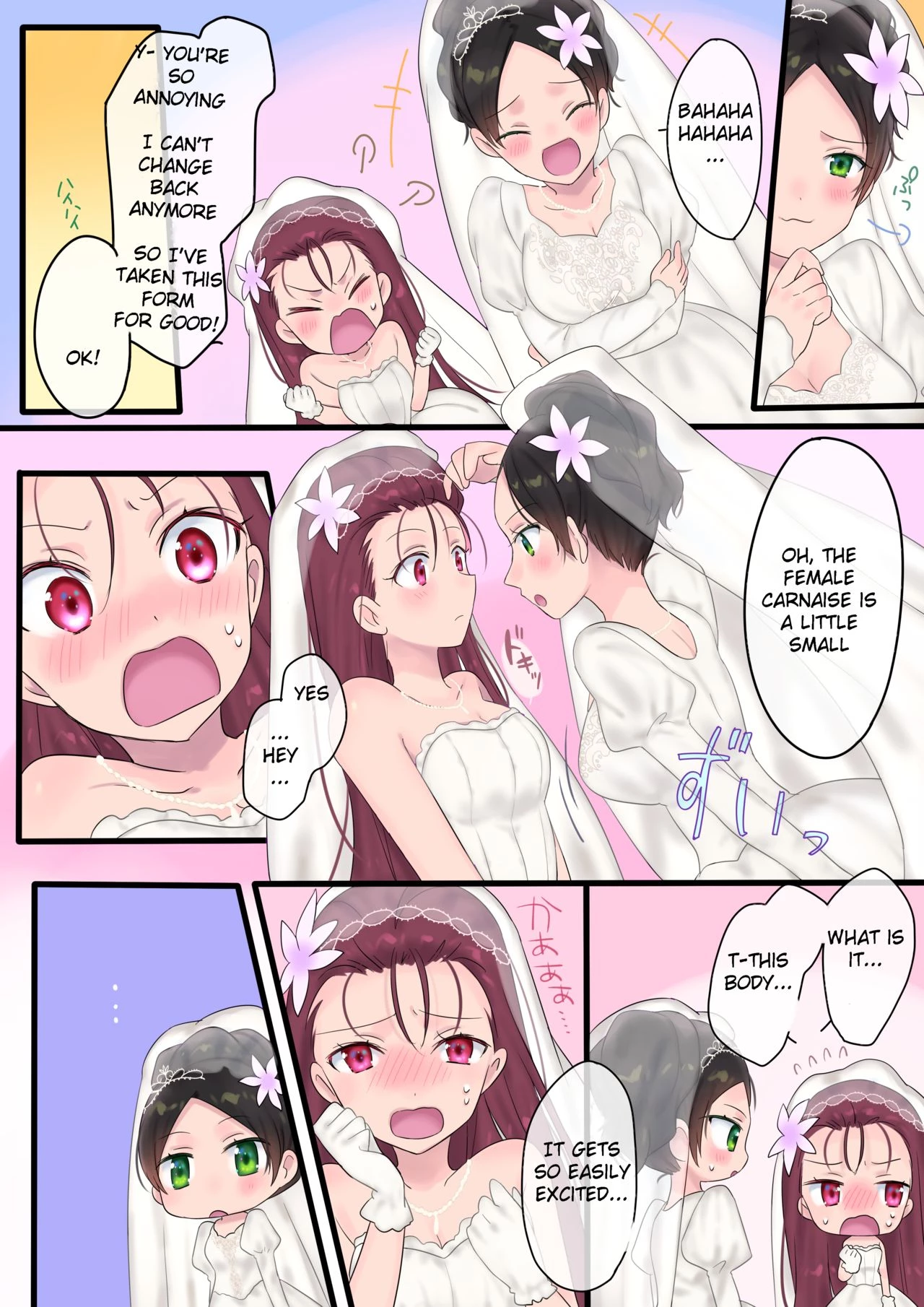Forever a Bride: The Story of a hero magically turned into a "princess" and a Demon King porn comic picture 33