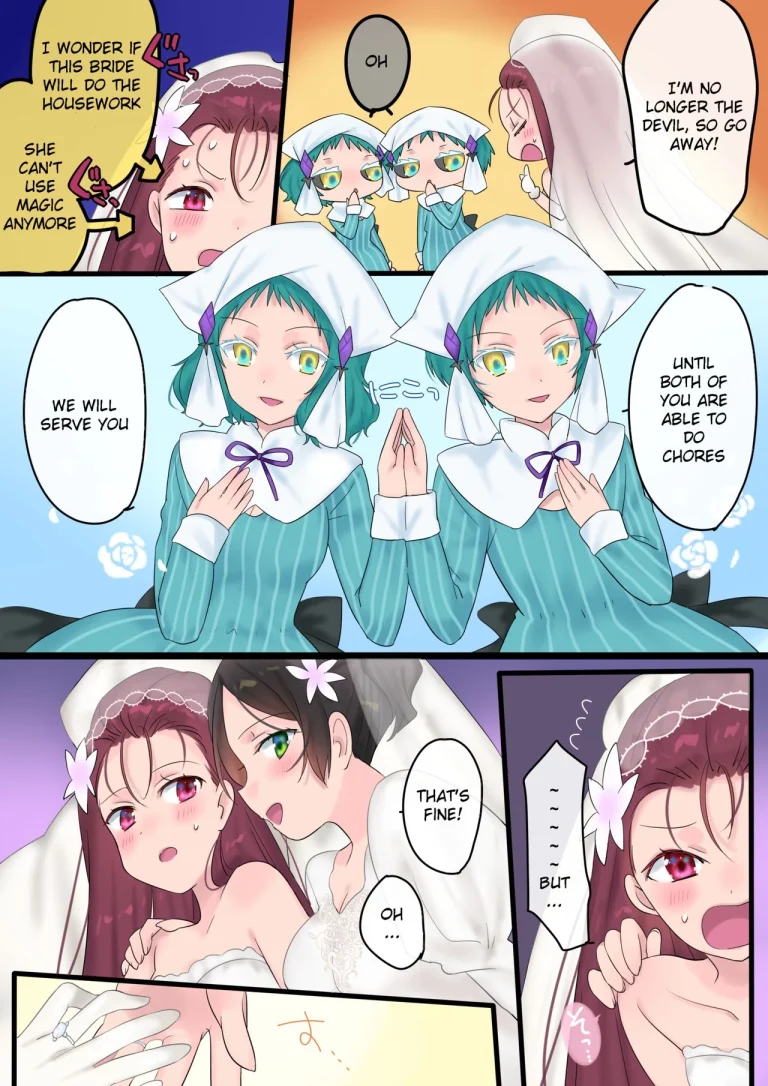 Forever a Bride: The Story of a hero magically turned into a "princess" and a Demon King porn comic picture 35