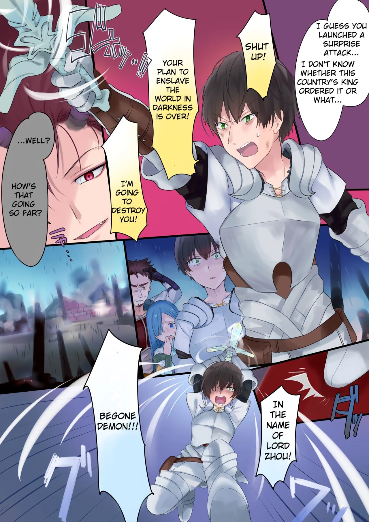 Forever a Bride: The Story of a hero magically turned into a "princess" and a Demon King porn comic picture 5