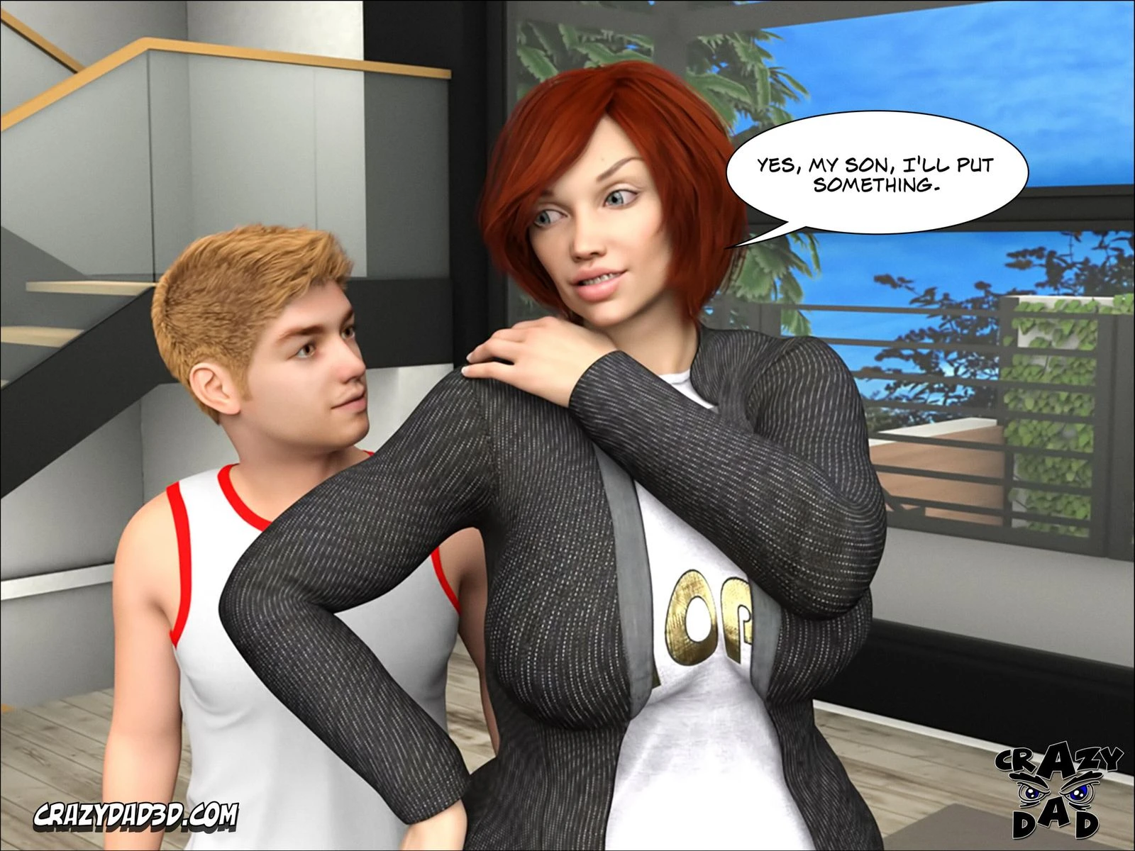 Foster Mother 12 porn comic picture 11