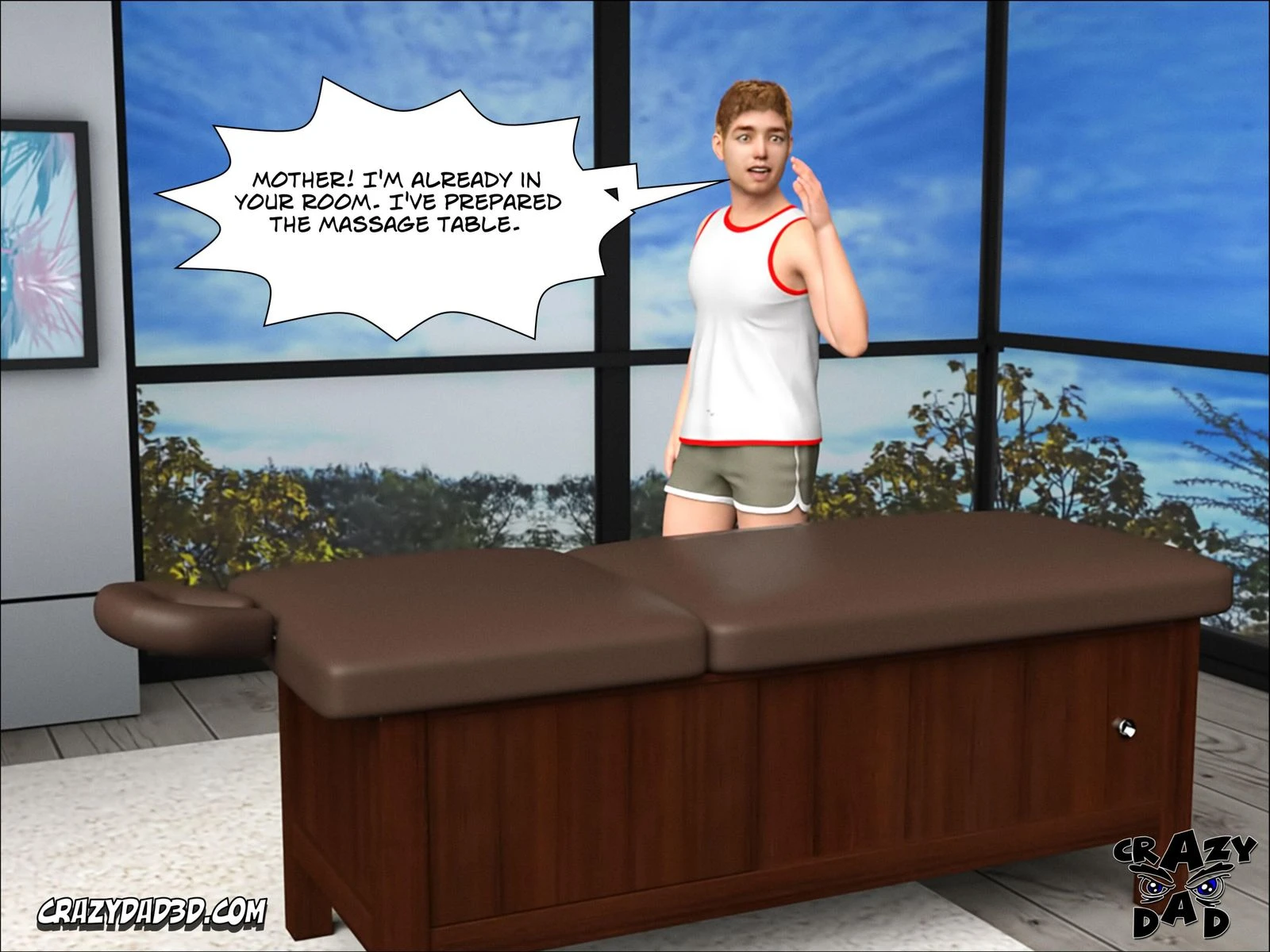 Foster Mother 12 porn comic picture 13