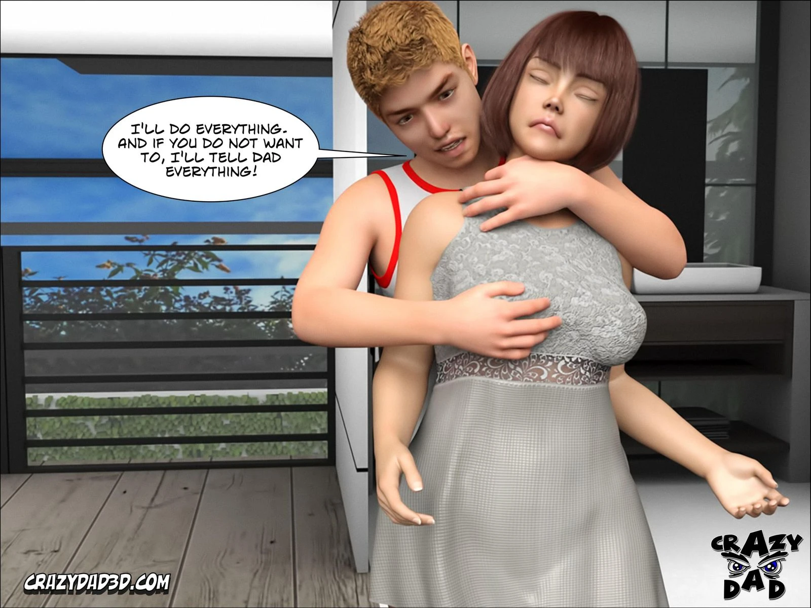 Foster Mother 12 porn comic picture 48