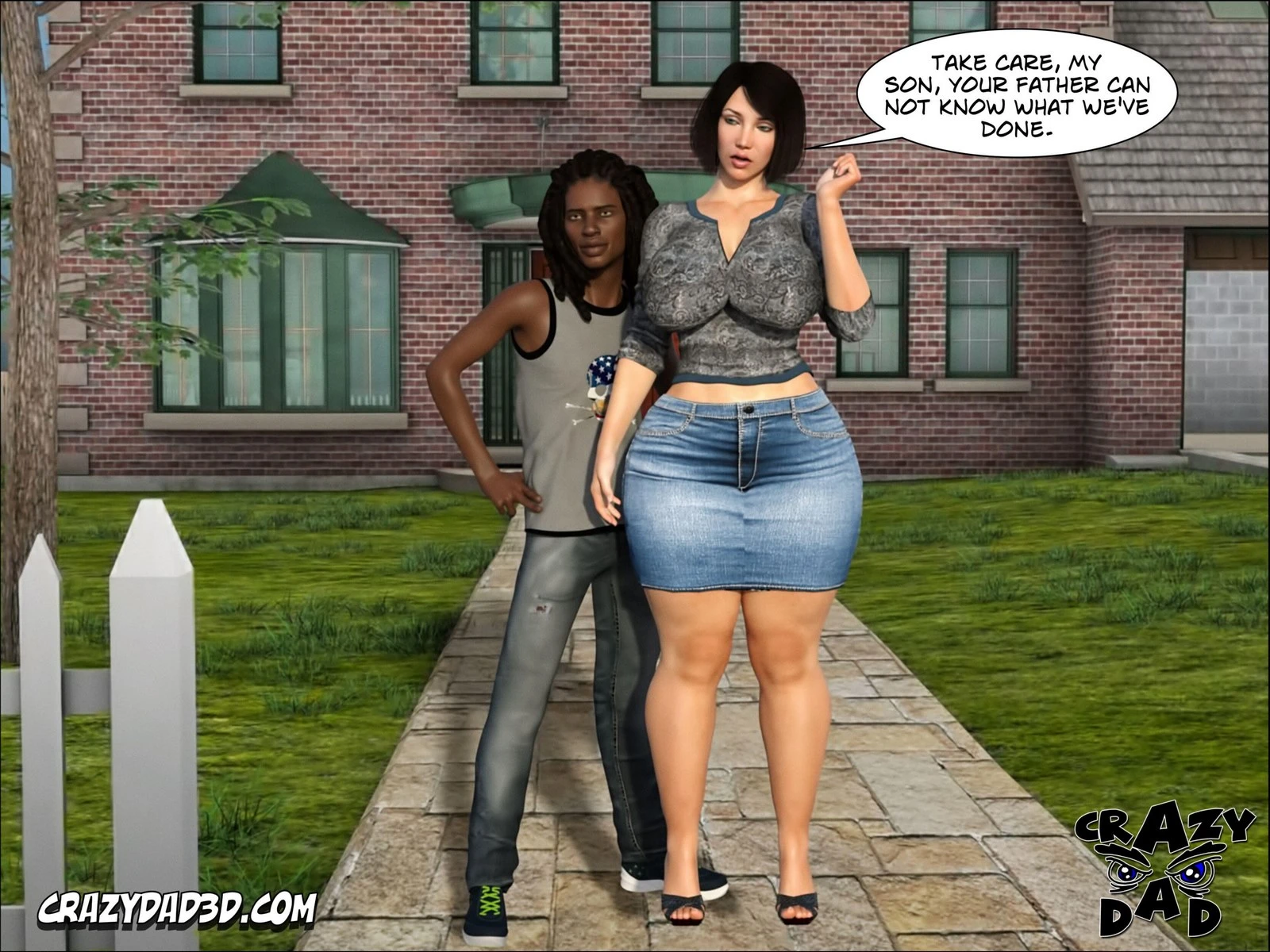 Foster Mother 4 porn comic picture 3