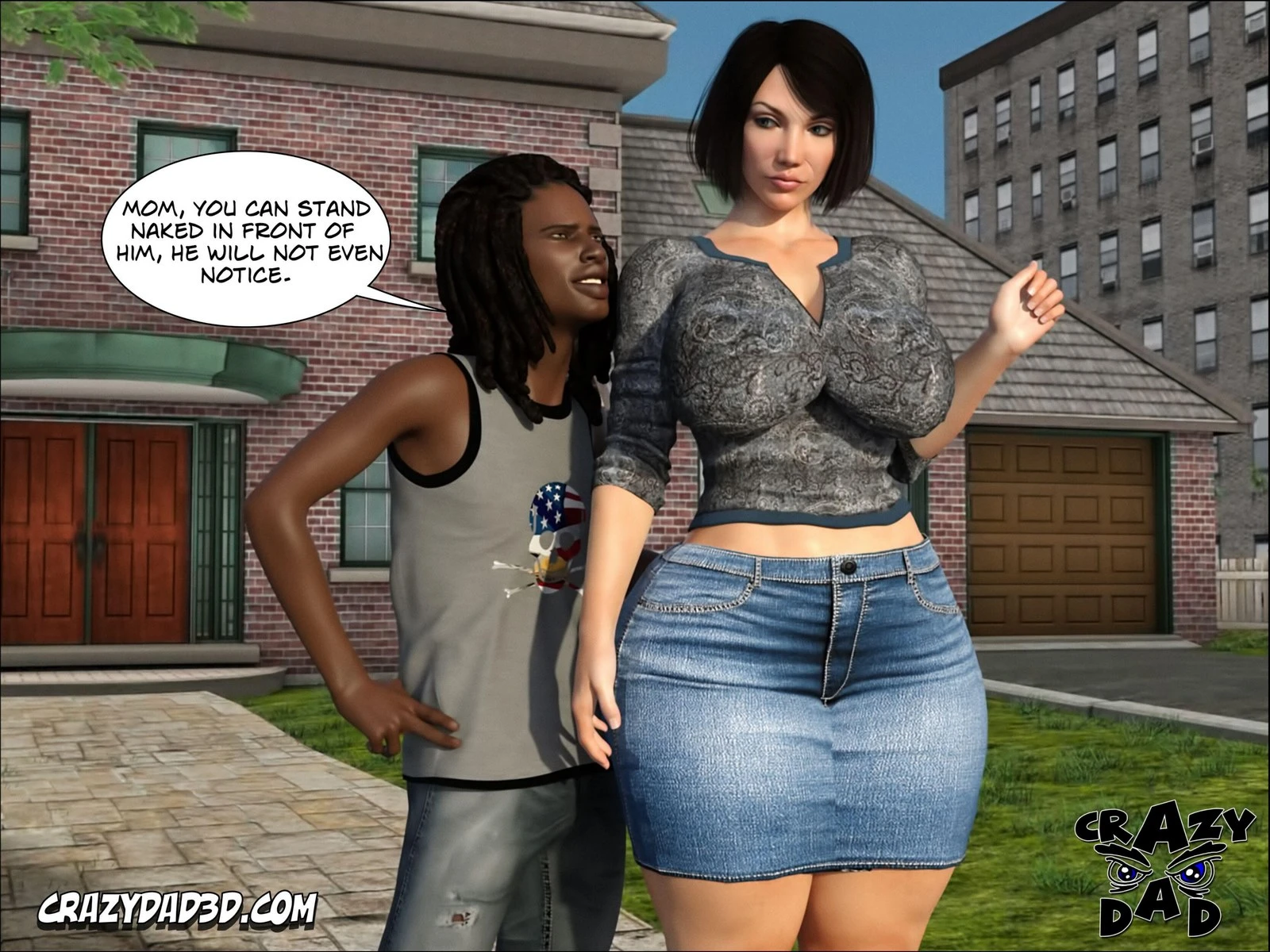 Foster Mother 4 porn comic picture 4