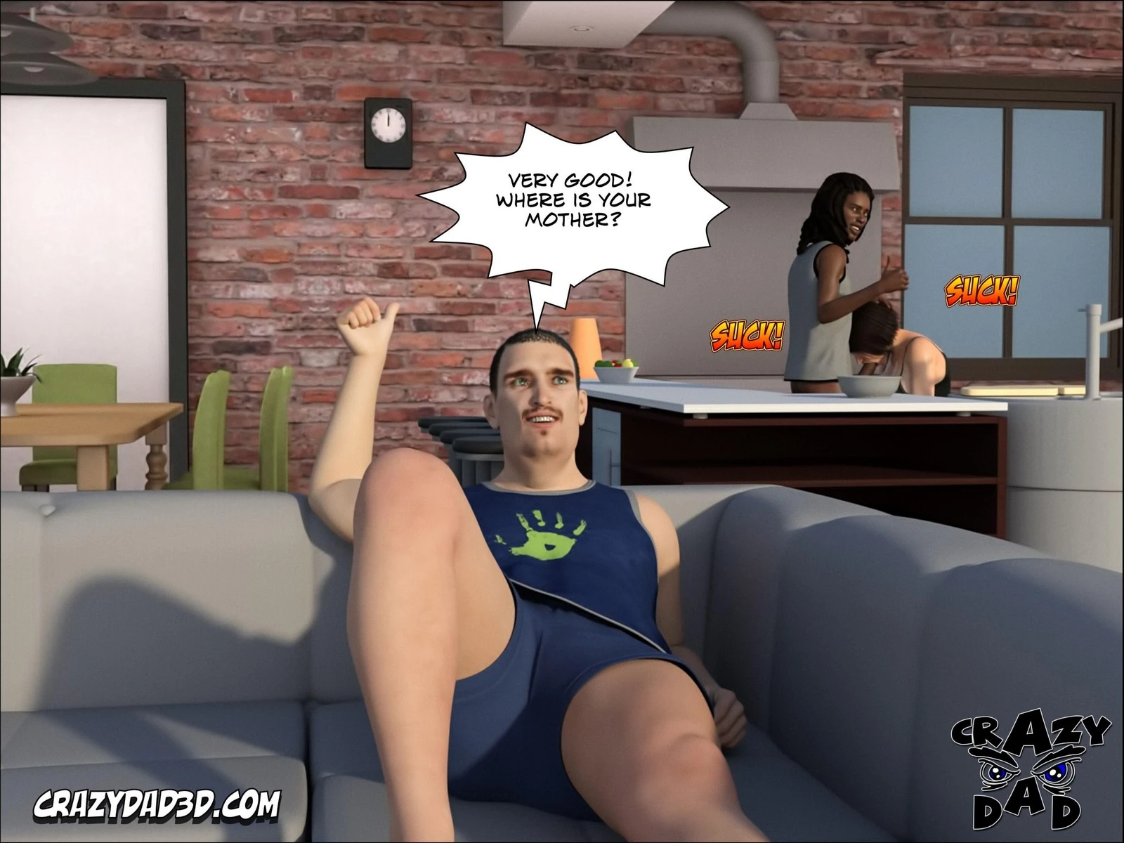 Foster Mother 4 porn comic picture 40