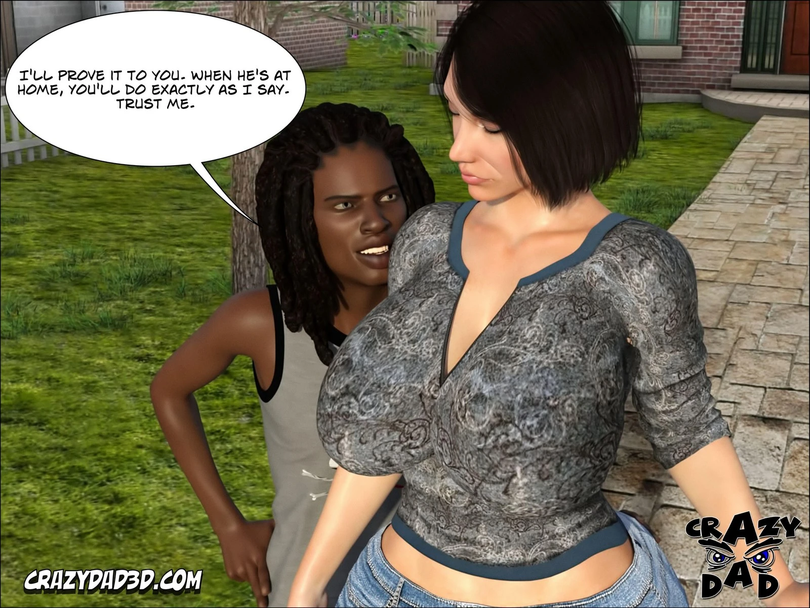 Foster Mother 4 porn comic picture 7