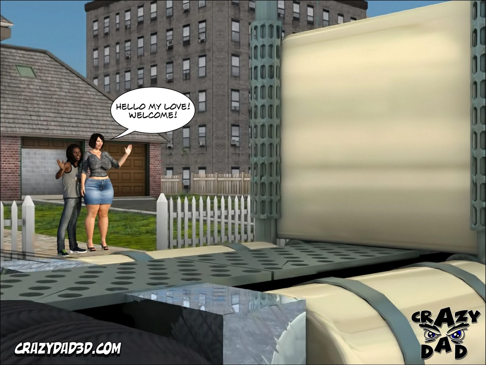 Foster Mother 4 porn comic picture 9