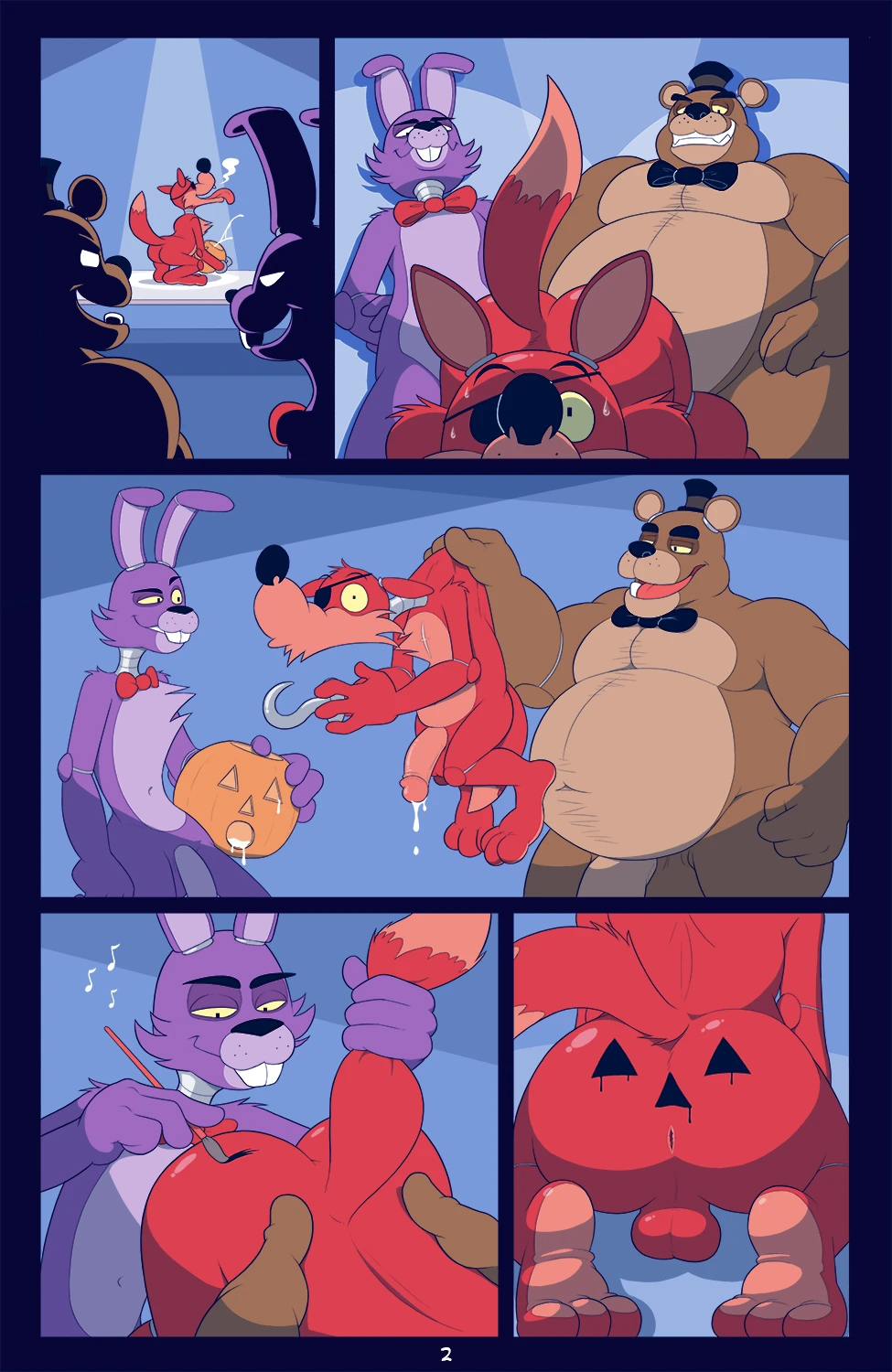 Foxy Fucktober porn comic picture 2