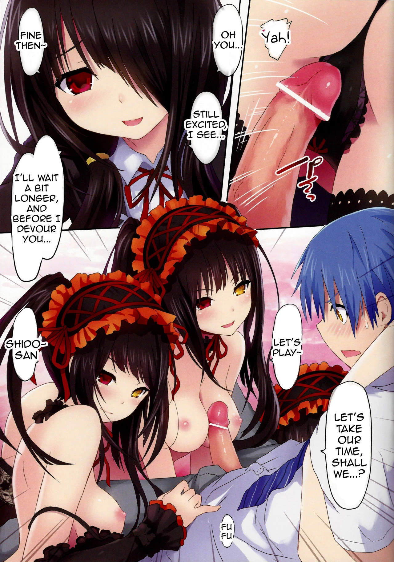 Frenzied Triple porn comic picture 8
