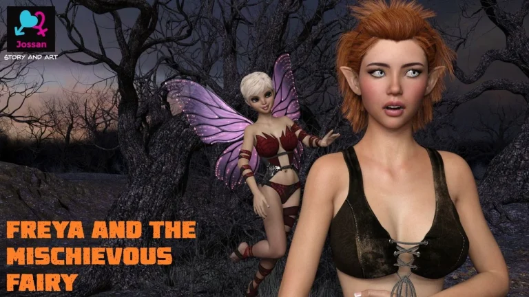 Freya and the mischievous Fairy porn comic picture 1