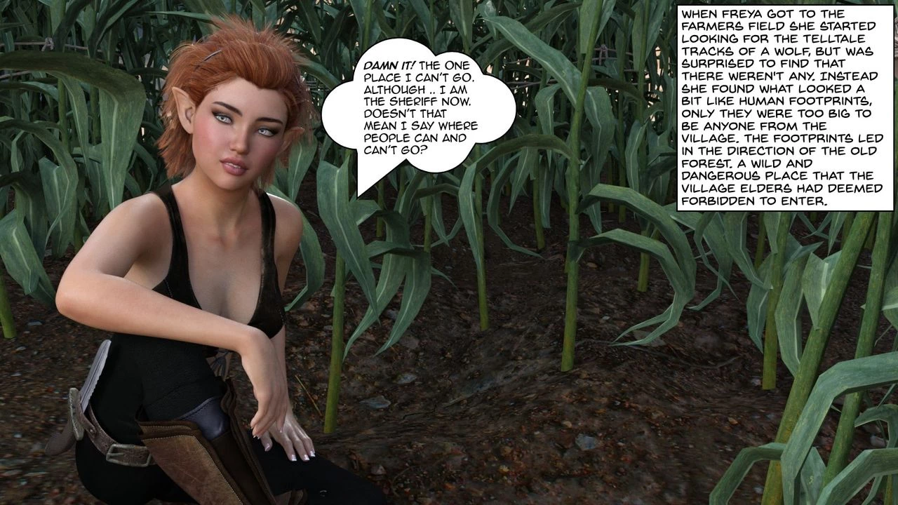 Freya and the mischievous Fairy porn comic picture 8