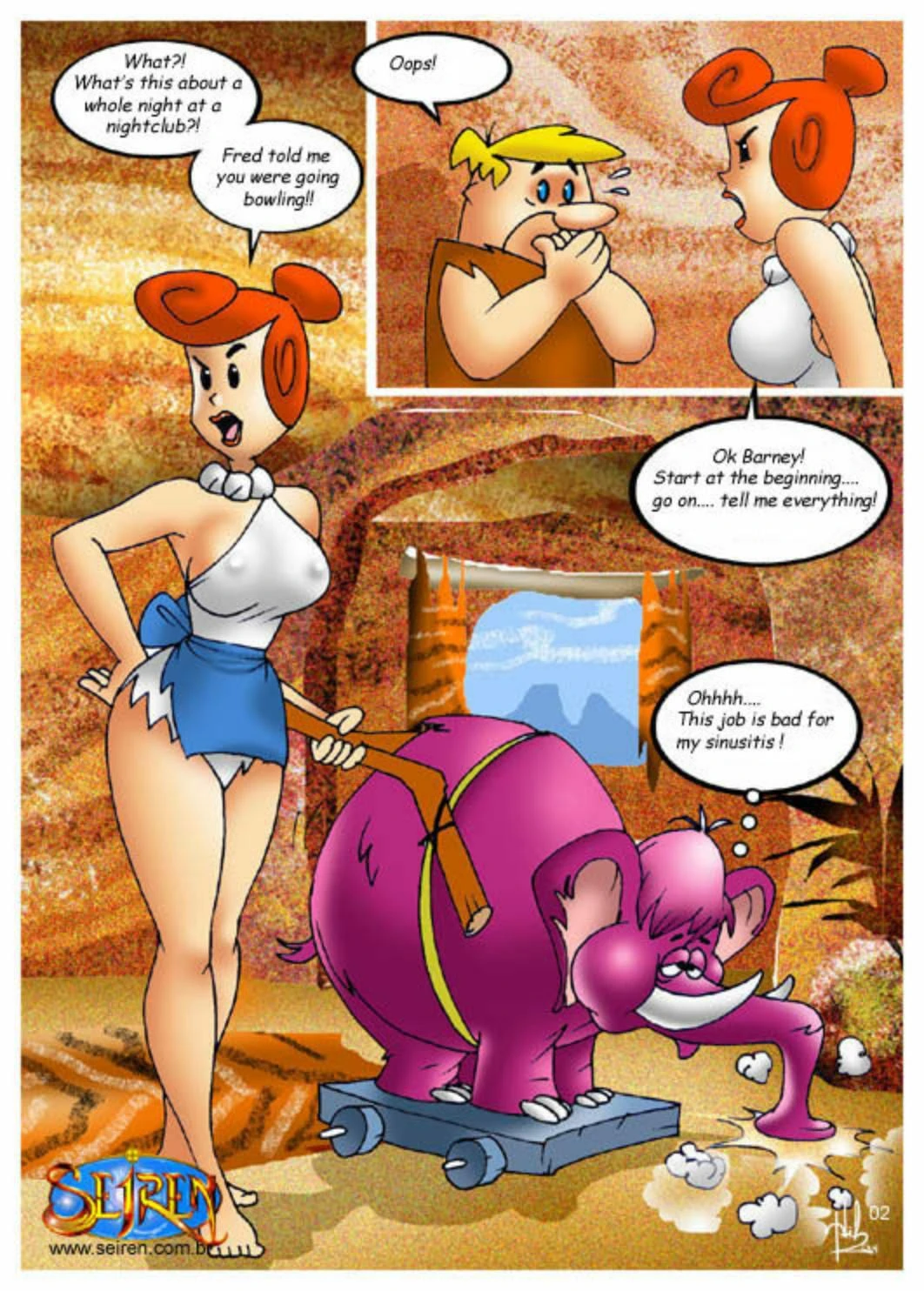 Fucknstones porn comic picture 3