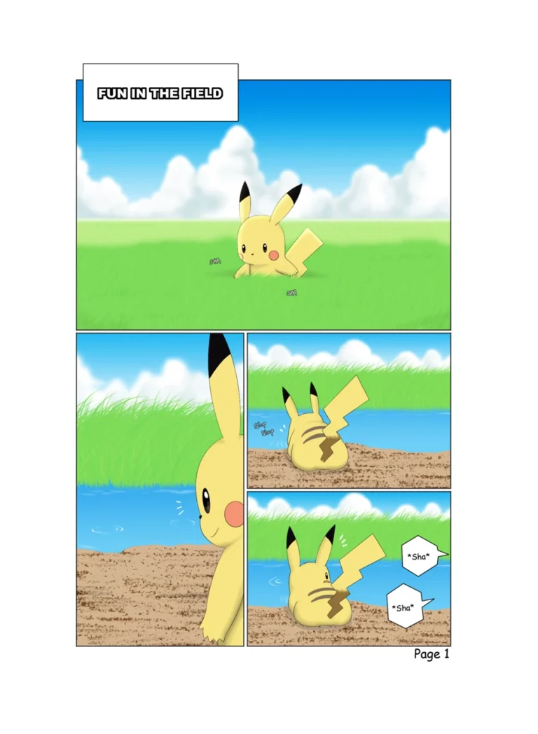 Fun In the Field Page porn comic picture 1