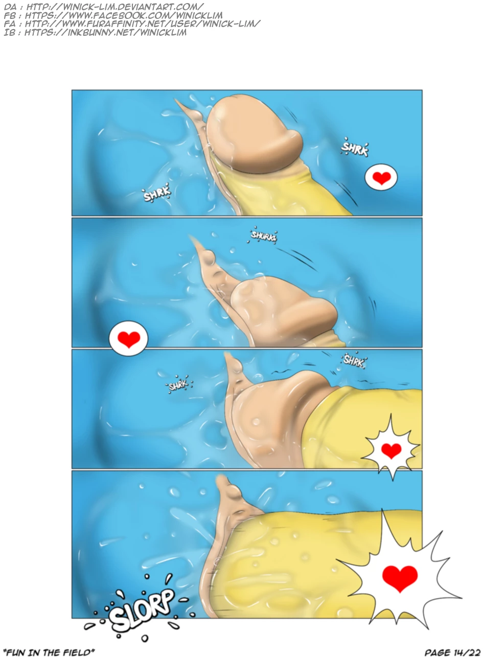 Fun In the Field Page porn comic picture 16