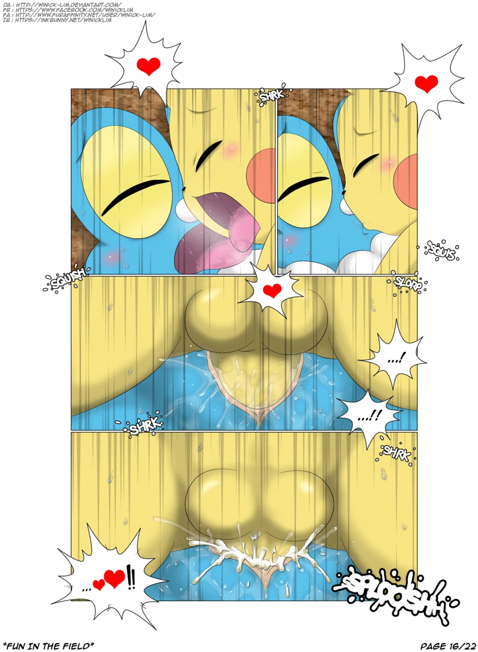 Fun In the Field Page porn comic picture 18