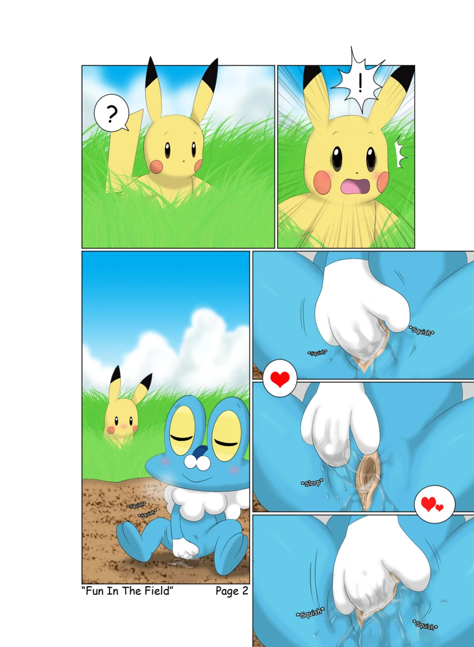 Fun In the Field Page porn comic picture 2