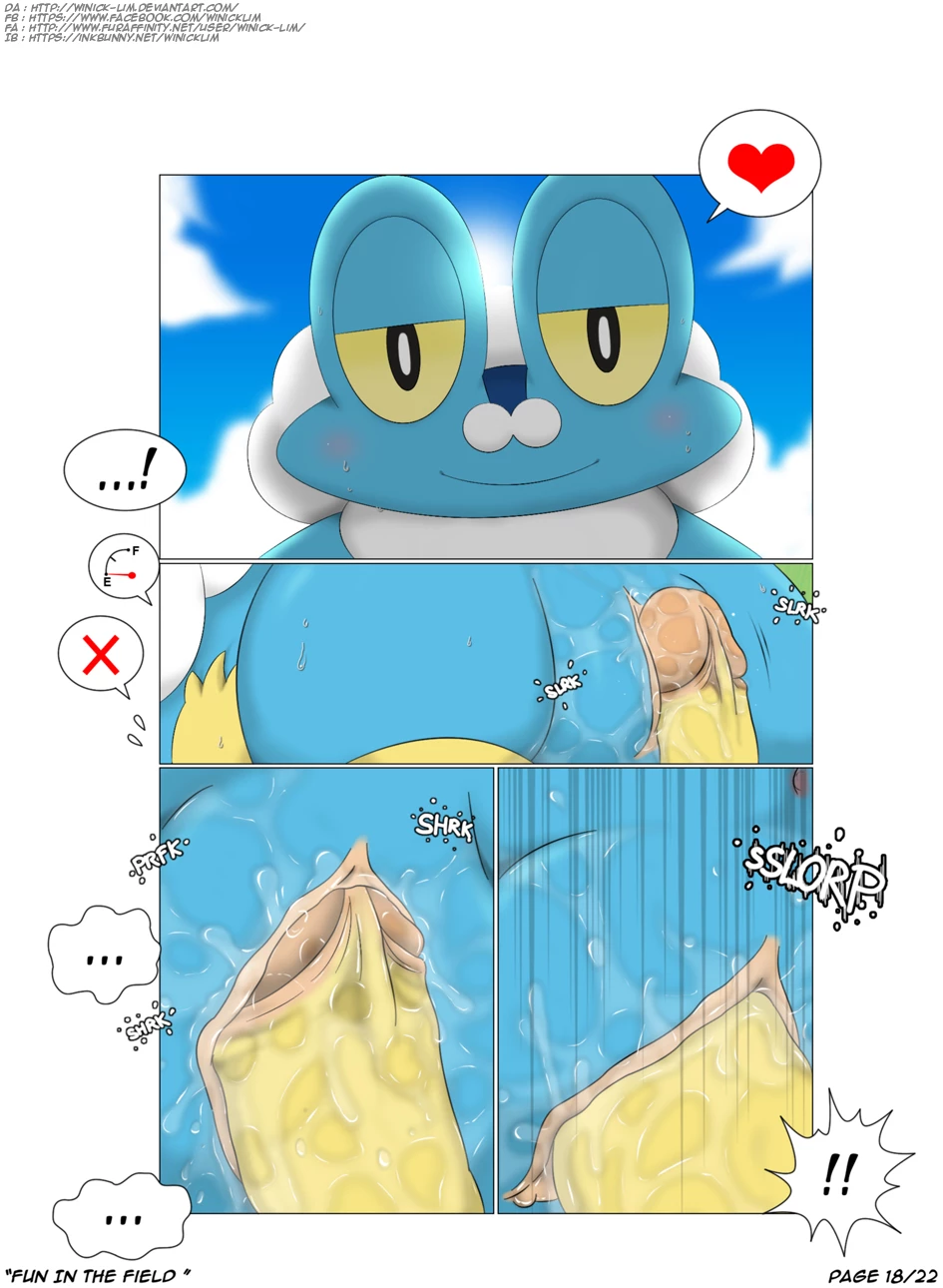 Fun In the Field Page porn comic picture 20