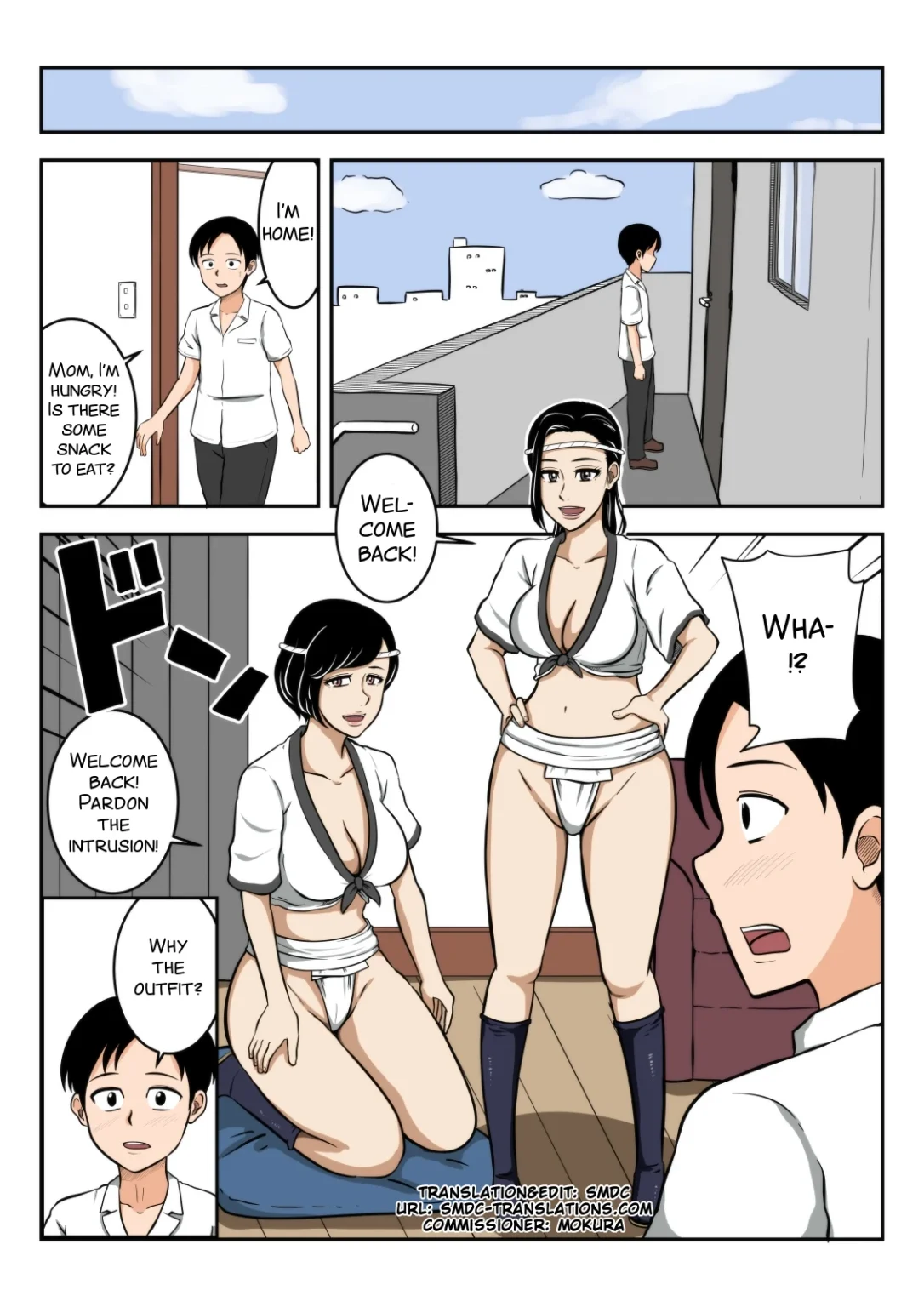 Fundoshi Haha porn comic picture 1