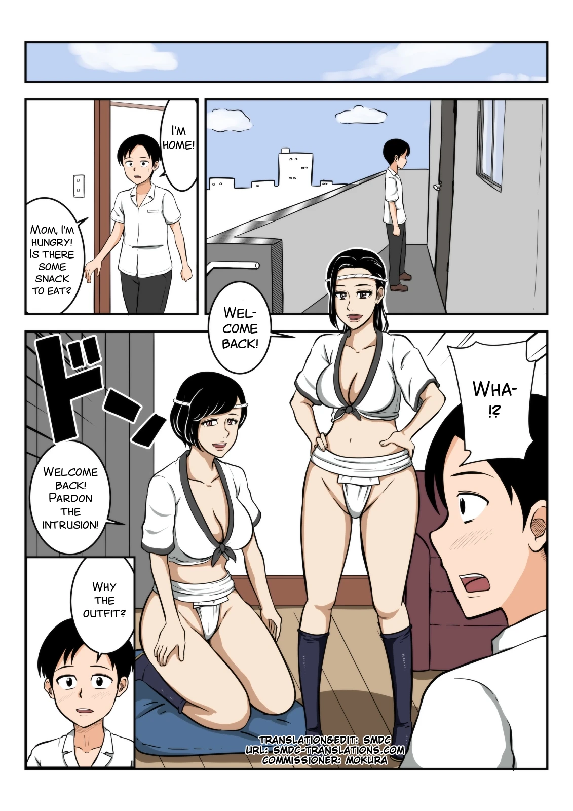 Fundoshi Haha porn comic picture 1