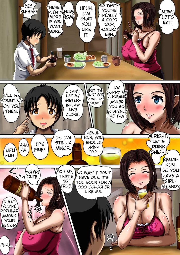 Funnyuu! Aniyome Doutei-Gui ~ Otto ni Himitsu no Yoru ~ porn comic picture 5