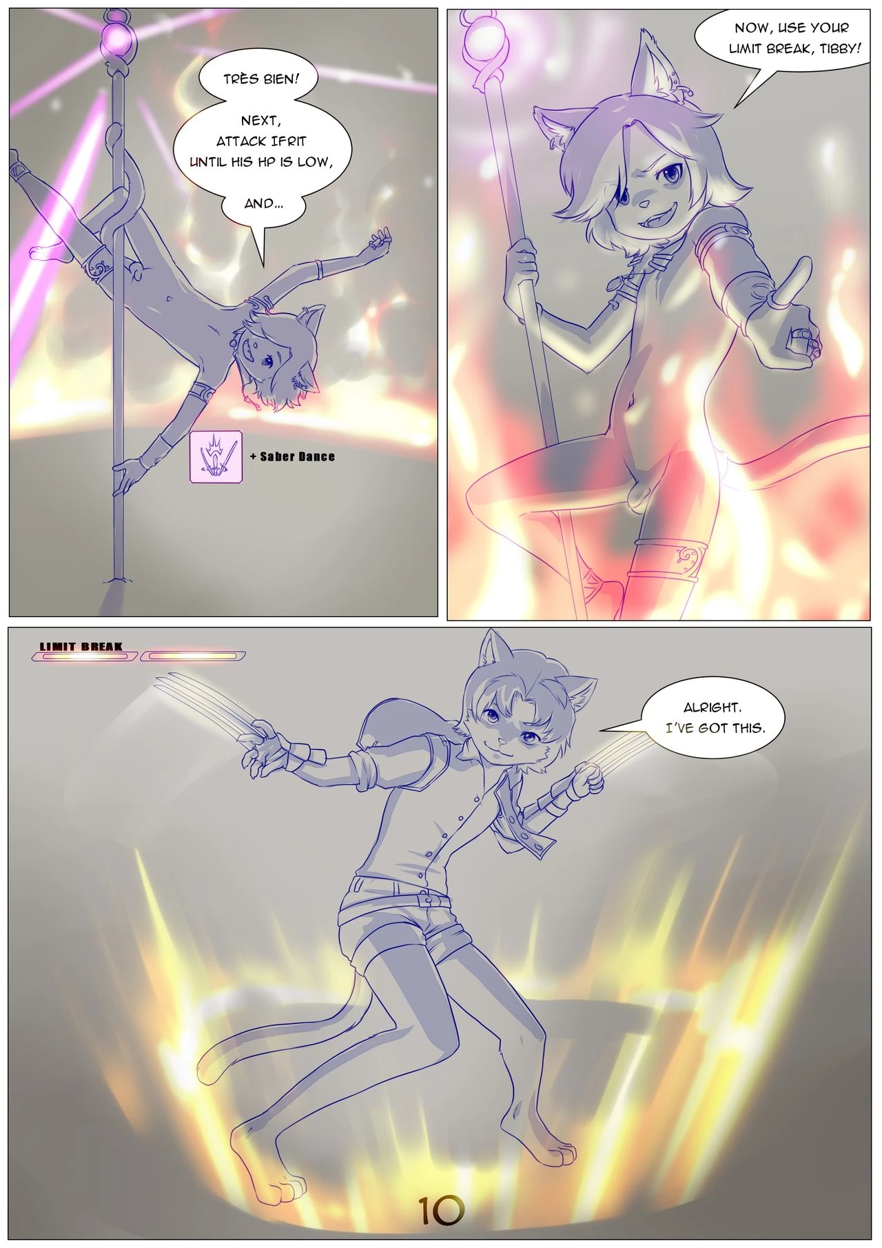 Furry Fantasy XIV Chapter 3 porn comic picture 11