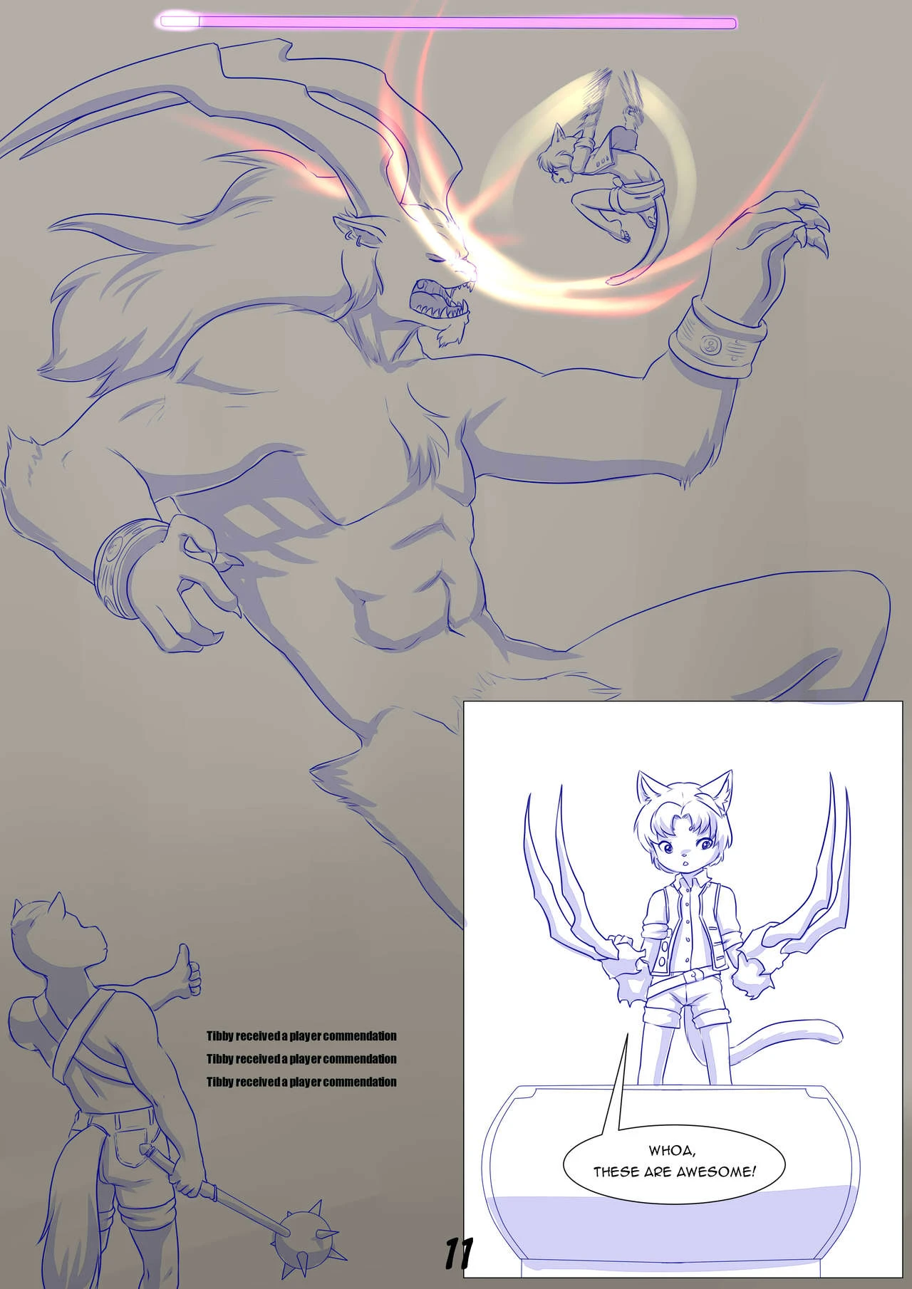 Furry Fantasy XIV Chapter 3 porn comic picture 12