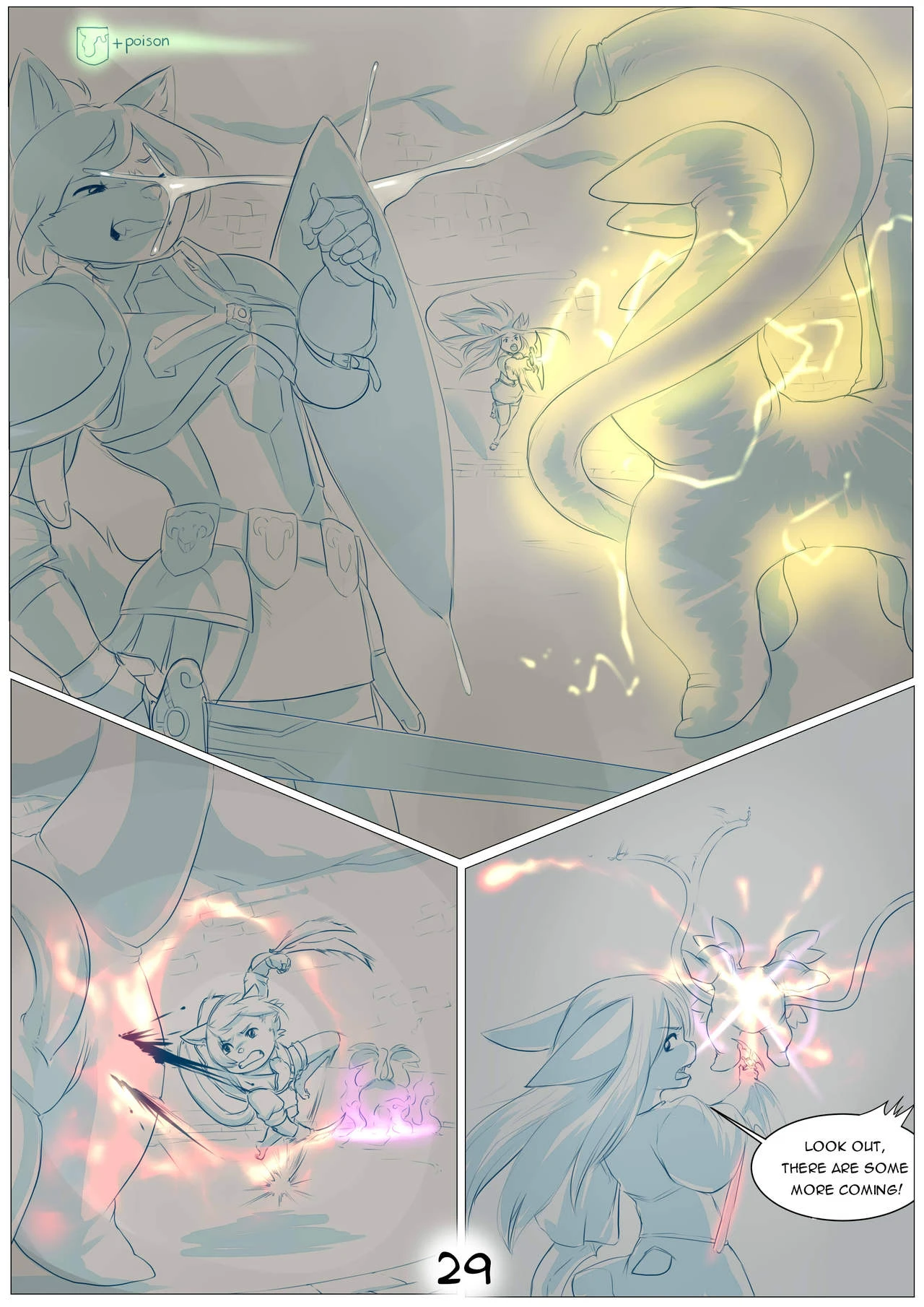 Furry Fantasy XIV Chapter 3 porn comic picture 30