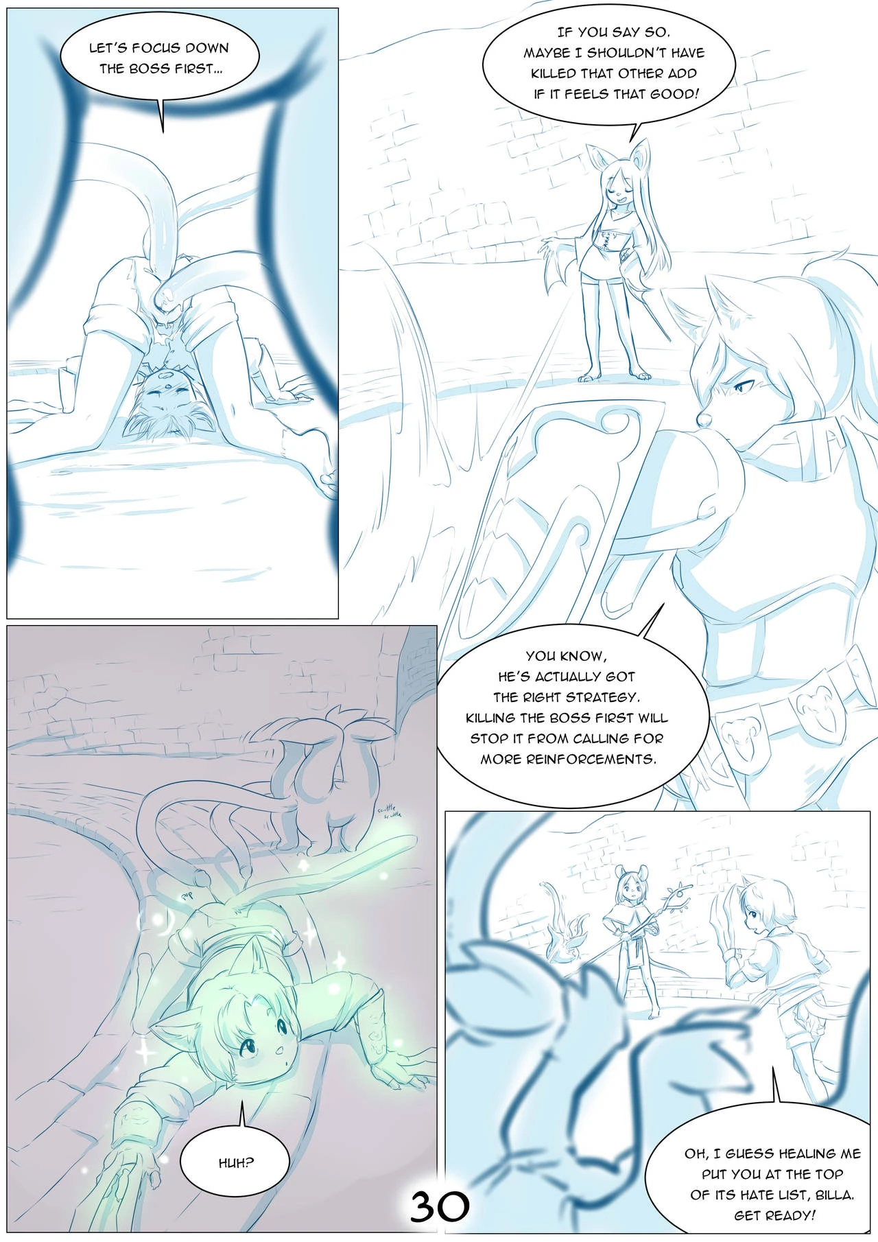 Furry Fantasy XIV Chapter 3 porn comic picture 31