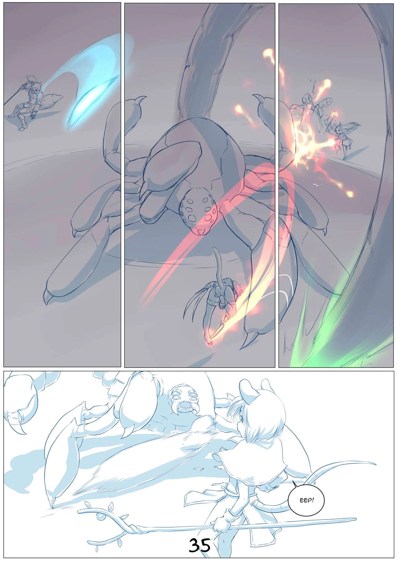 Furry Fantasy XIV Chapter 3 porn comic picture 36