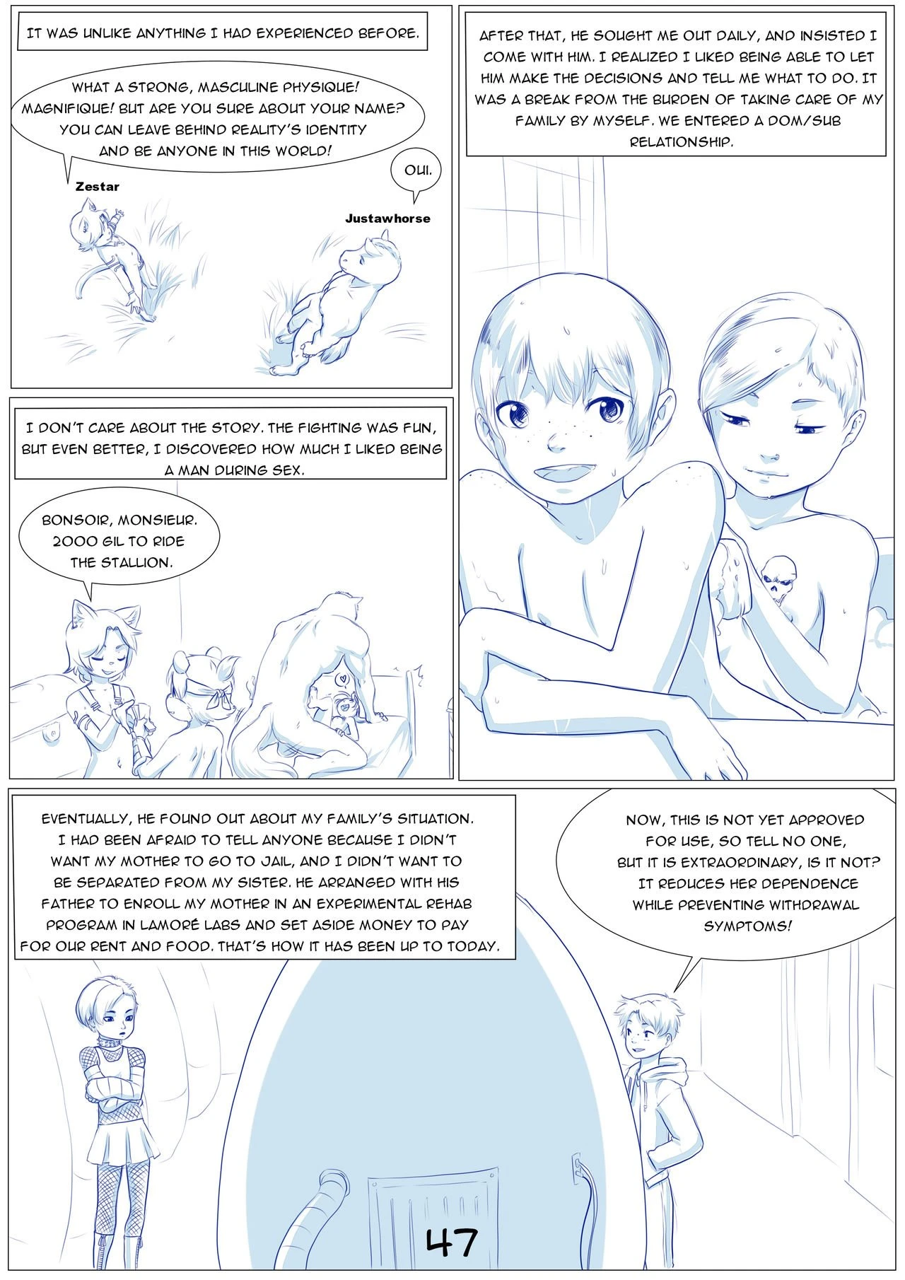 Furry Fantasy XIV Chapter 3 porn comic picture 48