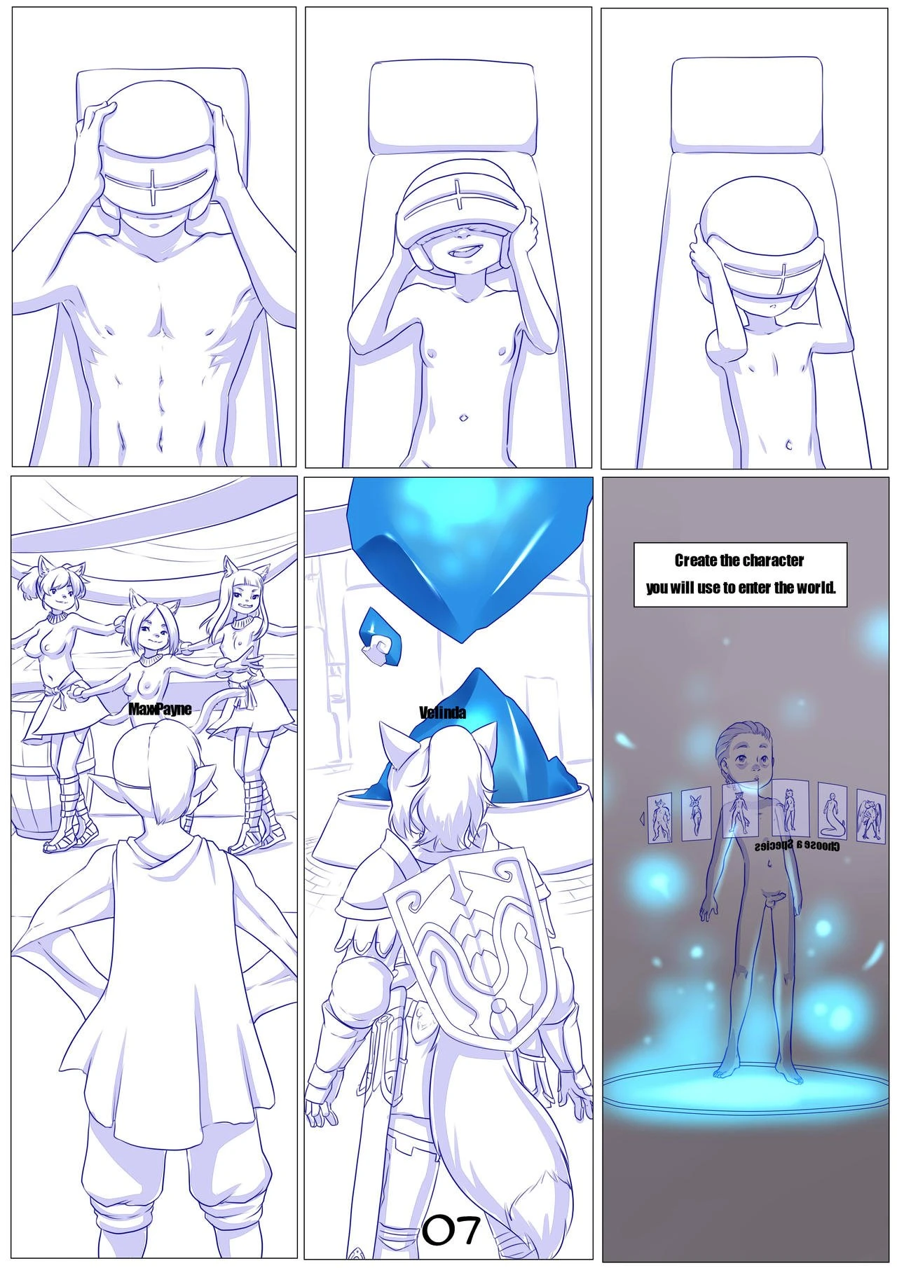 Furry Fantasy XIV Chapter 3 porn comic picture 8