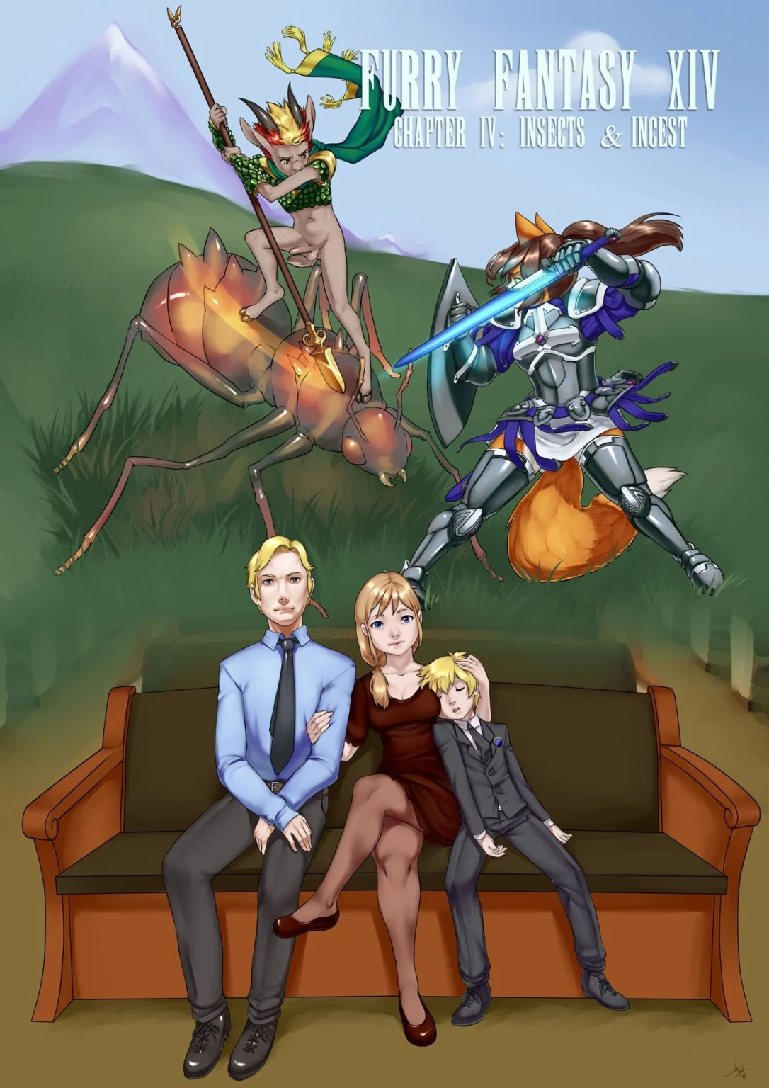 Furry Fantasy XIV Chapter 4 porn comic picture 1